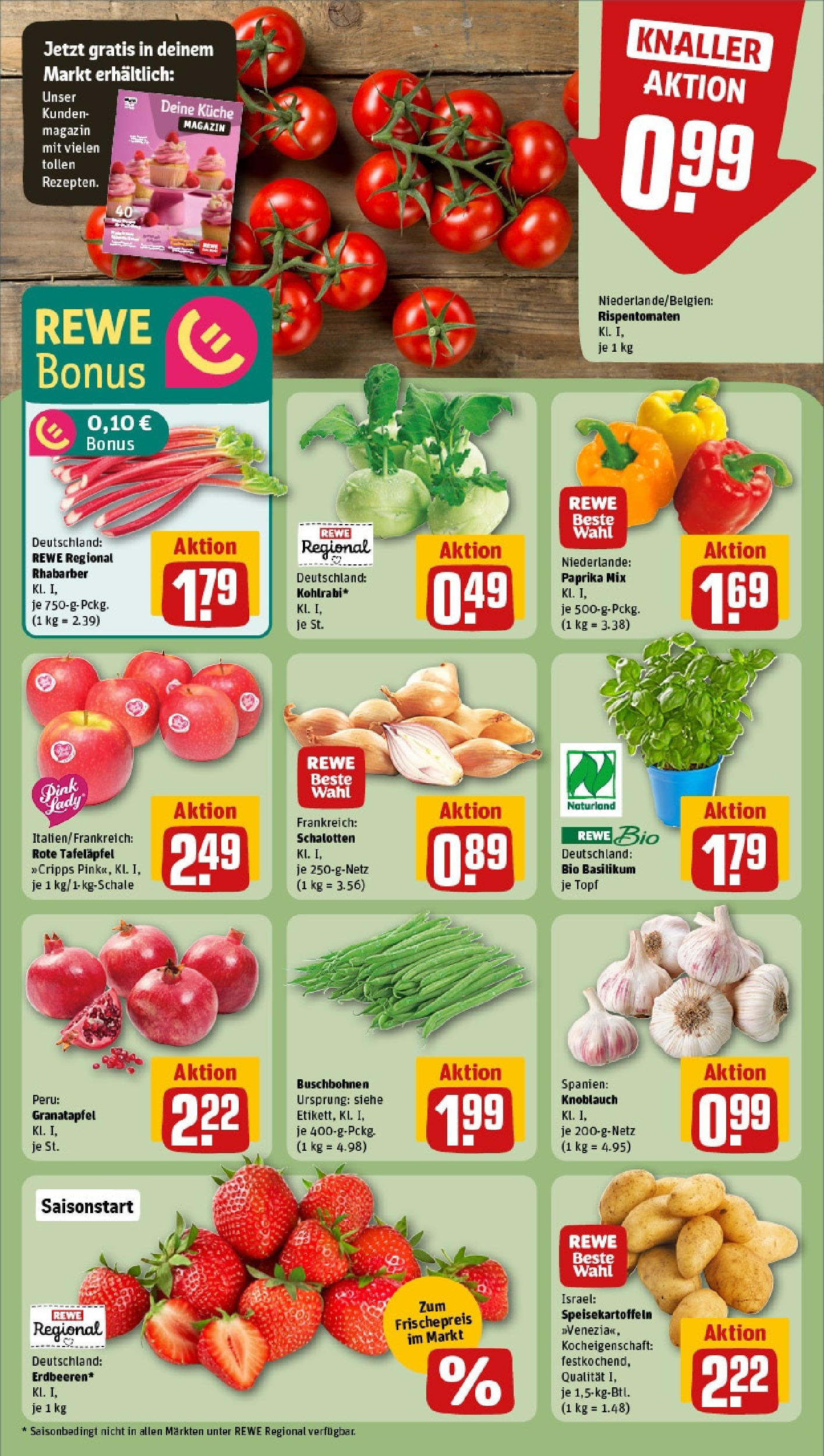 Rewe - Rewe: Wochenangebote (ab 18.05.2025) zum Blättern » Angebote | Seite: 7 | Produkte: Granatapfel, Kohlrabi, Paprika, Knoblauch Rewe - Rewe: Wochenangebote (ab 18.05.2025) zum Blättern » Angebote | Seite: 7 | Produkte: Granatapfel, Kohlrabi, Paprika, Knoblauch