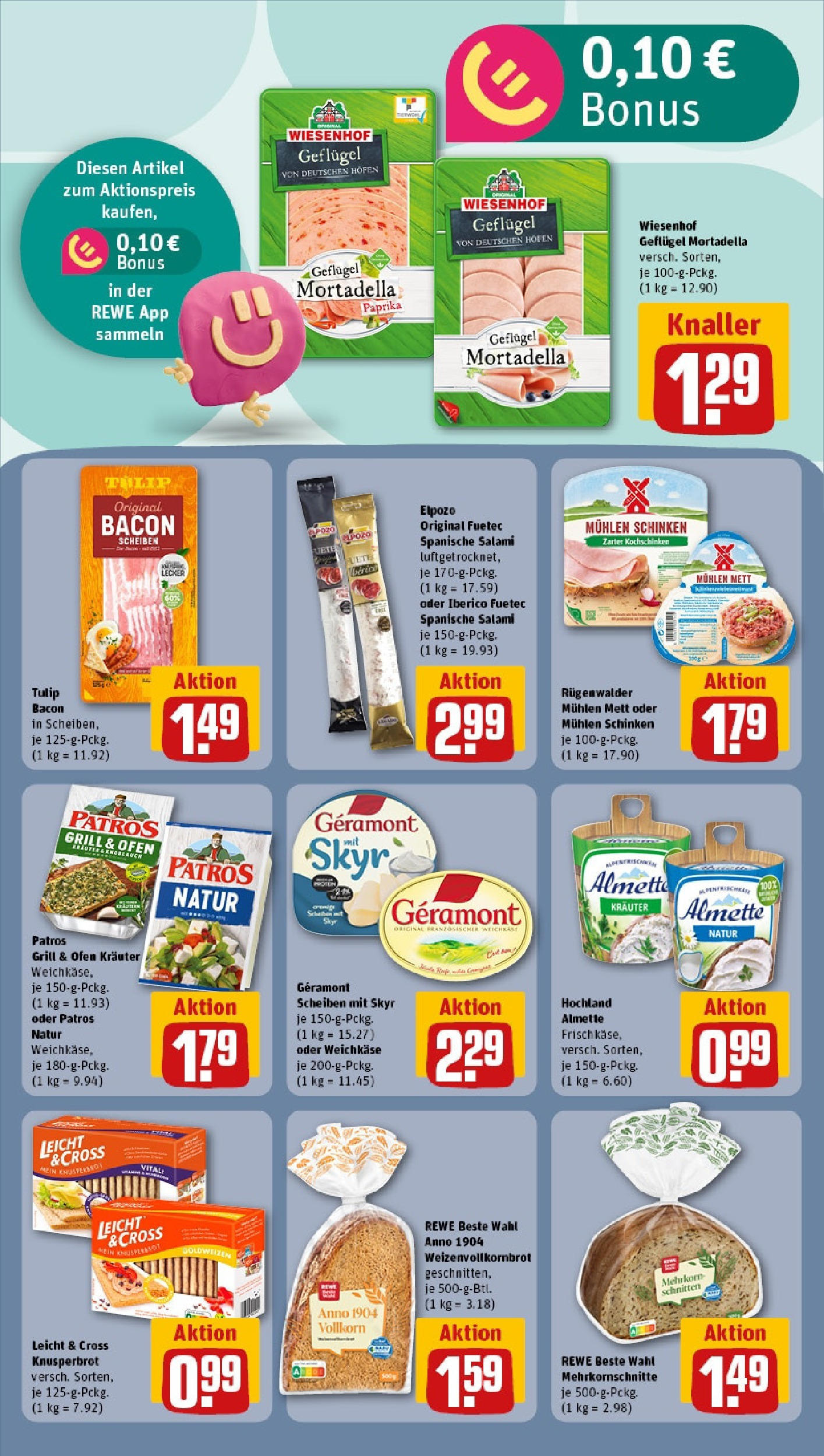 Rewe - Rewe: Wochenangebote (ab 18.05.2025) zum Blättern » Angebote | Seite: 10 | Produkte: Ofen, Patros, Salami, Schinken Rewe - Rewe: Wochenangebote (ab 18.05.2025) zum Blättern » Angebote | Seite: 10 | Produkte: Ofen, Patros, Salami, Schinken