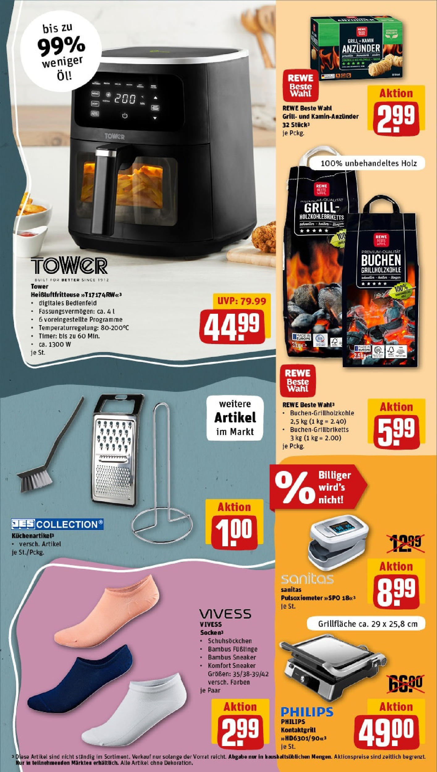 Rewe - Rewe: Wochenangebote (ab 18.05.2025) zum Blättern » Angebote | Seite: 27 | Produkte: Philips, Grill, Kamin, Socken Rewe - Rewe: Wochenangebote (ab 18.05.2025) zum Blättern » Angebote | Seite: 27 | Produkte: Philips, Grill, Kamin, Socken