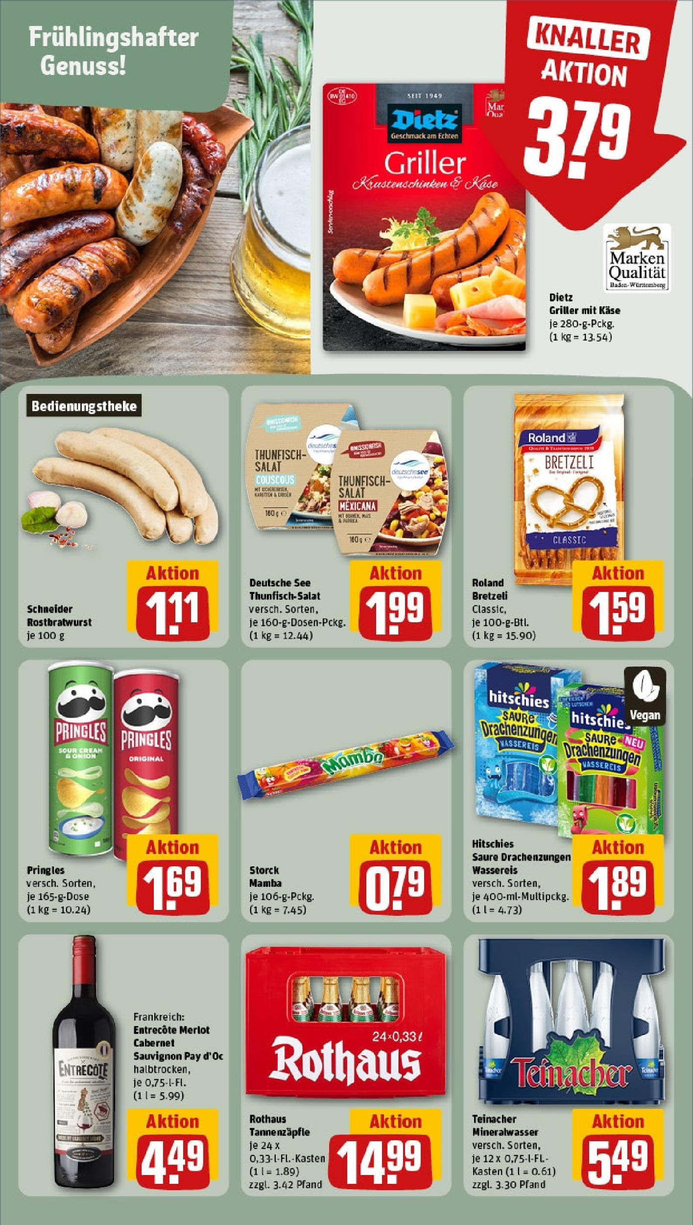 Rewe - Rewe: Wochenangebote (ab 18.05.2025) zum Blättern » Angebote | Seite: 19 | Produkte: Thunfisch, Merlot, Pringles, Salat Rewe - Rewe: Wochenangebote (ab 18.05.2025) zum Blättern » Angebote | Seite: 19 | Produkte: Thunfisch, Merlot, Pringles, Salat