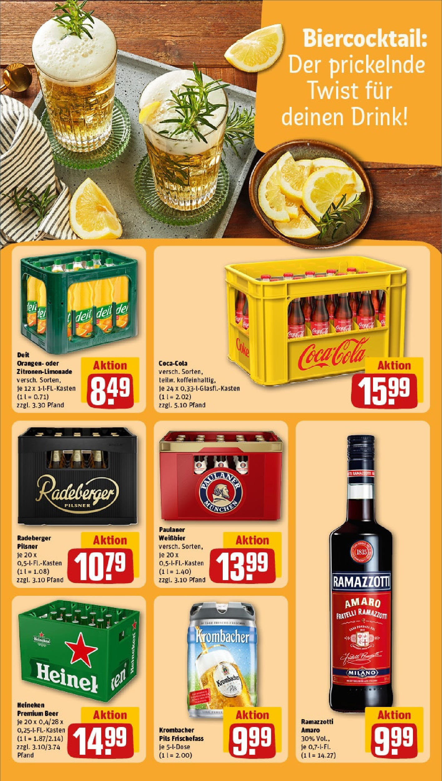 Rewe - Bremen (ab 19.05.2025) zum Blättern » Angebote | Seite: 19 | Produkte: Pils, Orangen, Heineken, Ramazzotti Rewe - Bremen (ab 19.05.2025) zum Blättern » Angebote | Seite: 19 | Produkte: Pils, Orangen, Heineken, Ramazzotti