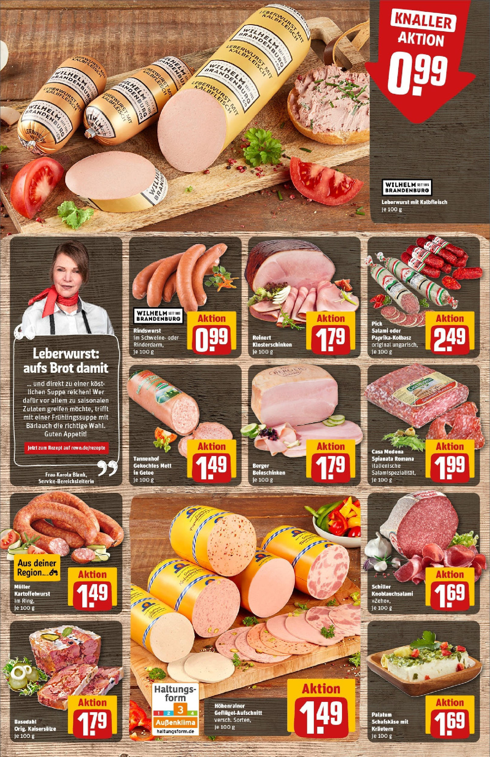 Rewe - Rewe: Wochenangebote (ab 18.05.2025) zum Blättern » Angebote | Seite: 10 | Produkte: Brot, Salami, Schafskase Rewe - Rewe: Wochenangebote (ab 18.05.2025) zum Blättern » Angebote | Seite: 10 | Produkte: Brot, Salami, Schafskase