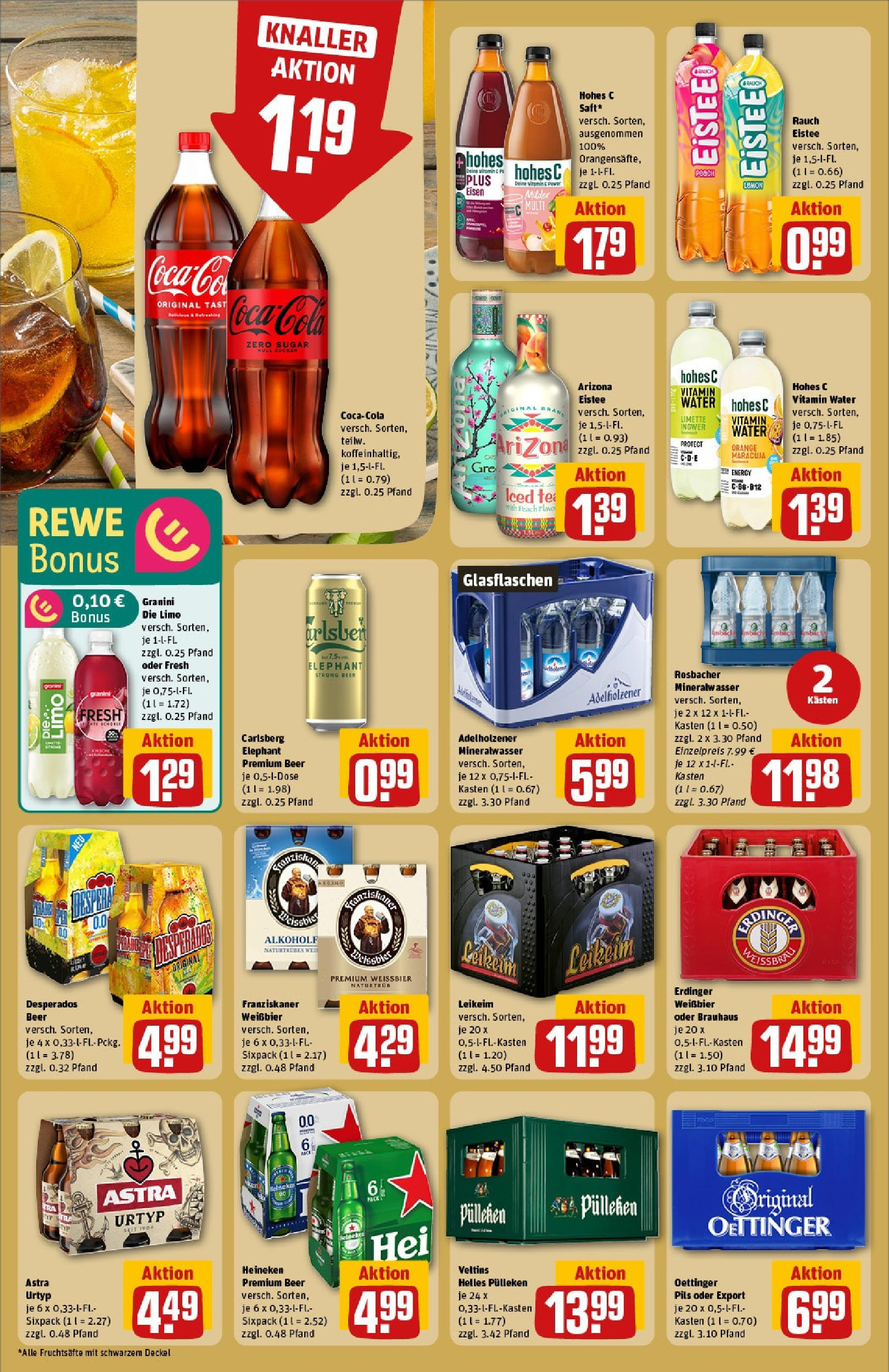 Rewe - Rewe: Wochenangebote (ab 18.05.2025) zum Blättern » Angebote | Seite: 16 | Produkte: Bier, Weißbier, Heineken, Limette Rewe - Rewe: Wochenangebote (ab 18.05.2025) zum Blättern » Angebote | Seite: 16 | Produkte: Bier, Weißbier, Heineken, Limette