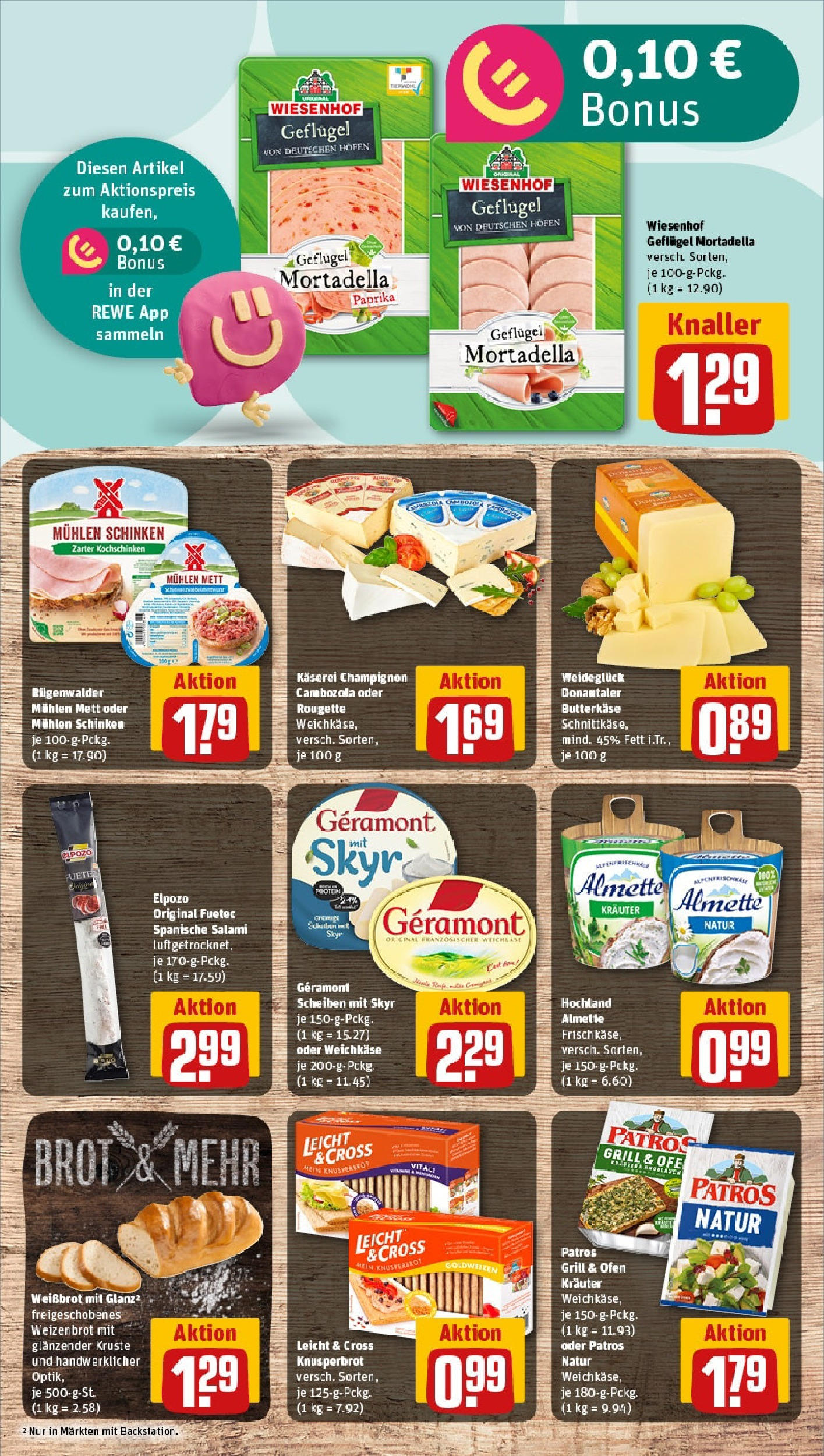 Rewe - Rewe: Wochenangebote (ab 18.05.2025) zum Blättern » Angebote | Seite: 9 | Produkte: Ofen, Grill, Skyr, Brot