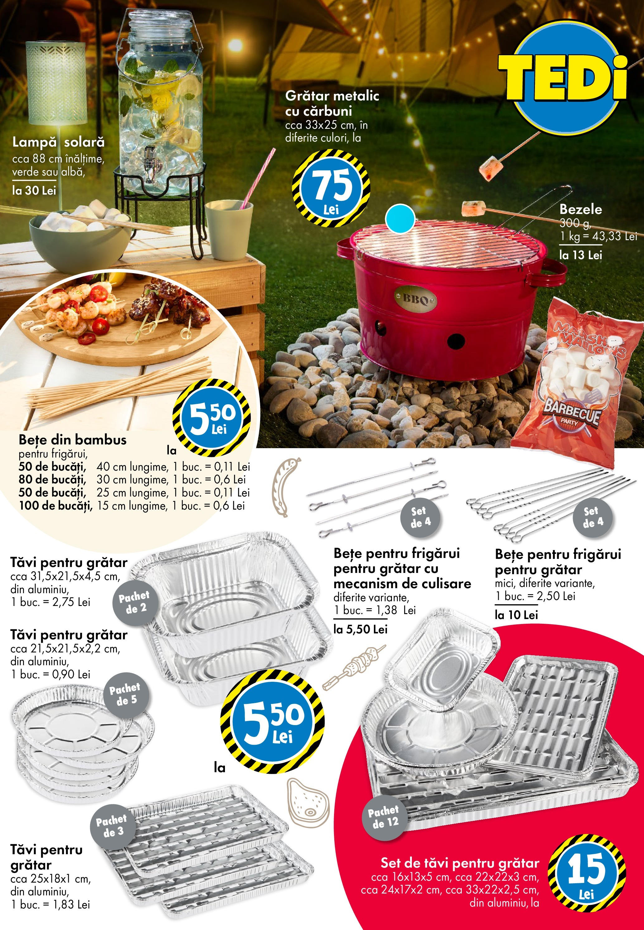 Catalog TEDi || Oferte de la 16.05.2025 | Pagină: 11 | Produse: Grătar, Lampă Catalog TEDi - Oferta 16.05.2025 - 24.05.2025 | Pagină: 11 | Produse: Grătar, Lampă