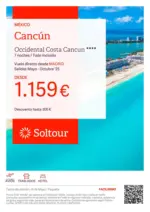 Soltour Cancún - Occidental Costa Cancun - hasta el 31.10.2025