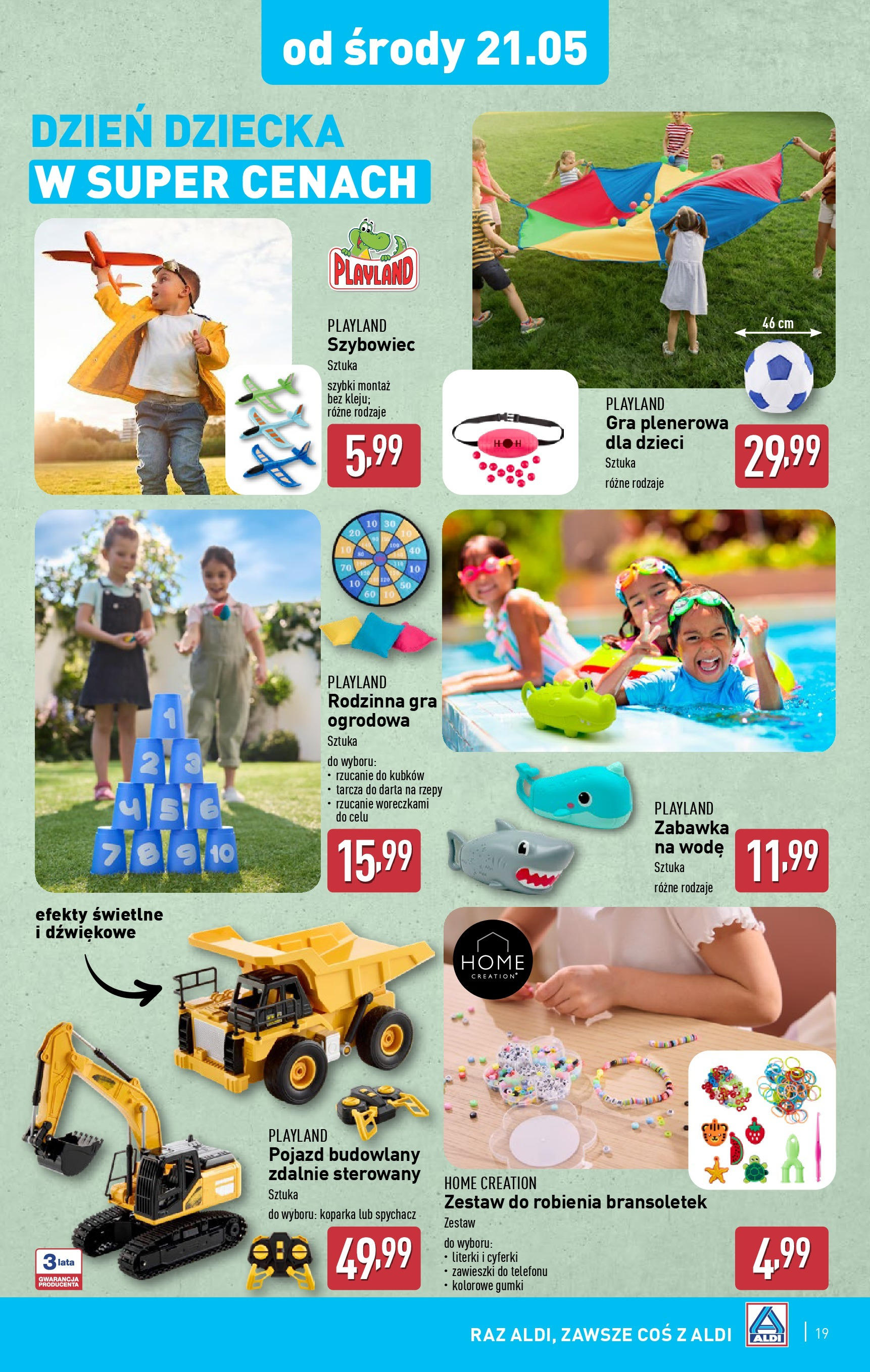 Aldi - Aldi Gazetka Cała wazna do 24.05 od 18.05.2025 | Nowa PDF gazetka | Strona: 19 | Produkty: Gra Aldi - Aldi Gazetka Cała wazna do 24.05 od 18.05.2025 - Ulotka PDF, promocje | Strona: 19 | Produkty: Gra