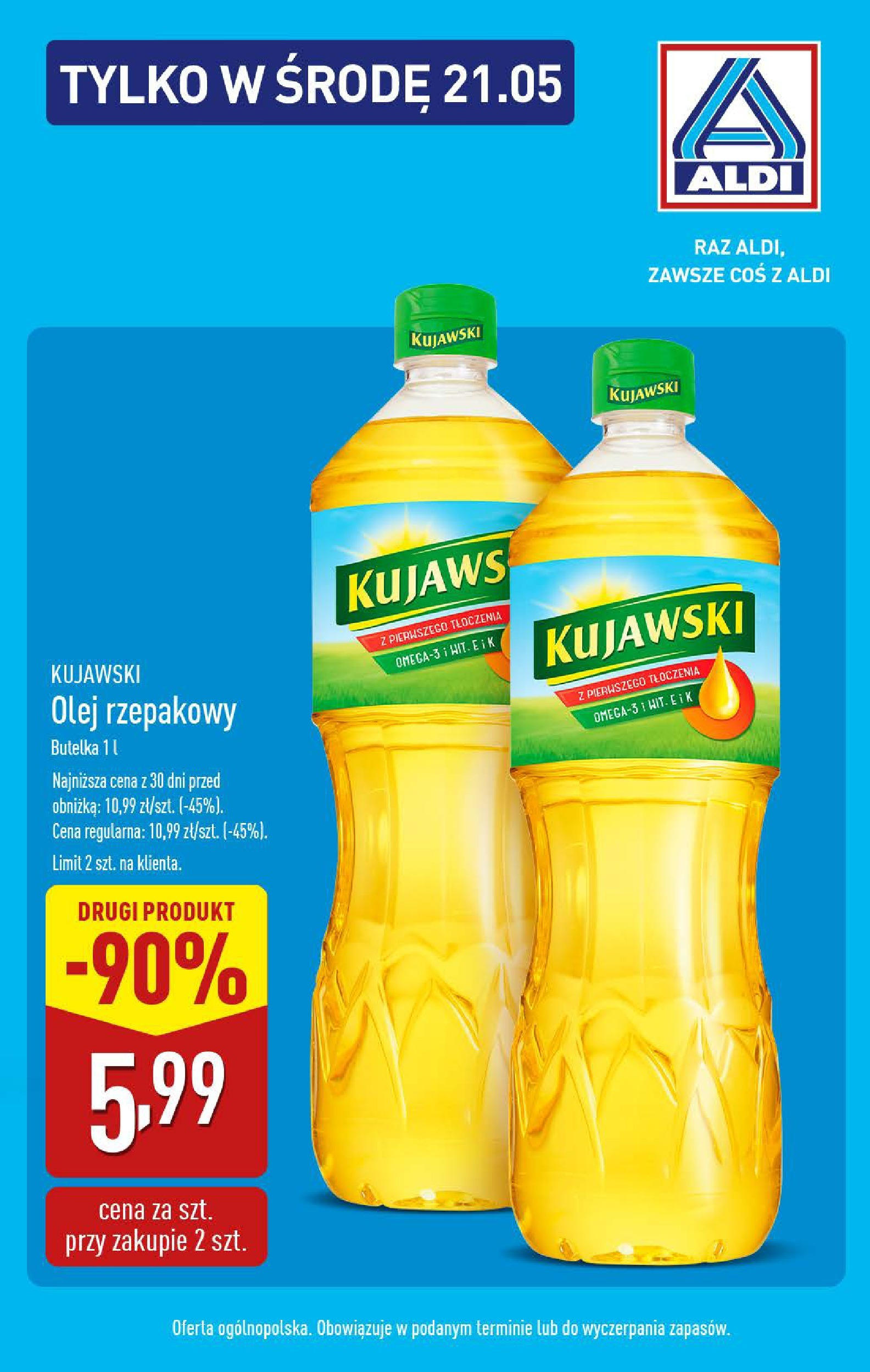 Aldi Gazetka - Promocja tylko w środę od 21.05.2025 - Ulotka PDF, promocje | Strona: 3