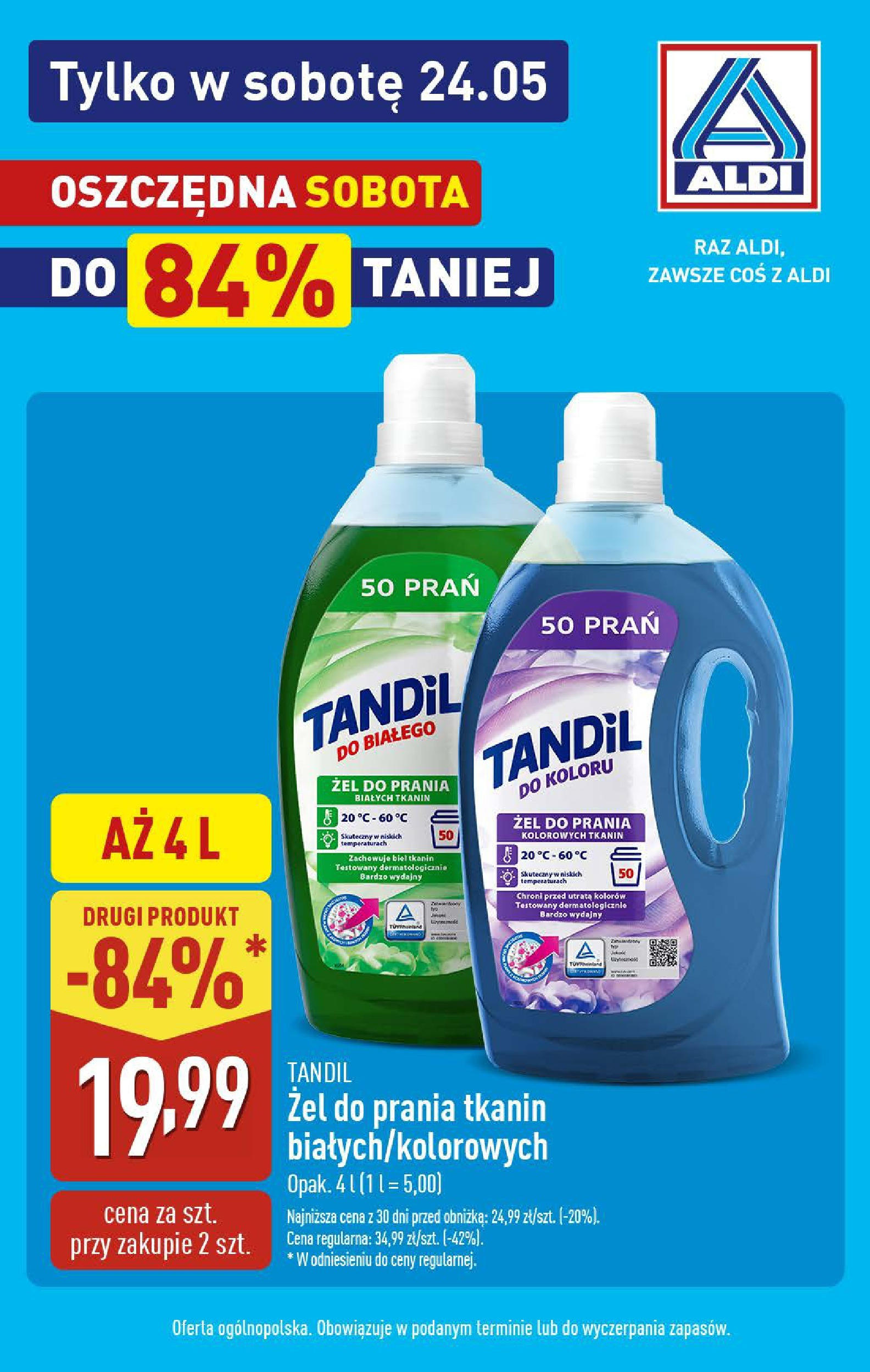 Aldi Gazetka - Promocja sobota od 24.05.2025 - Ulotka PDF, promocje | Strona: 3