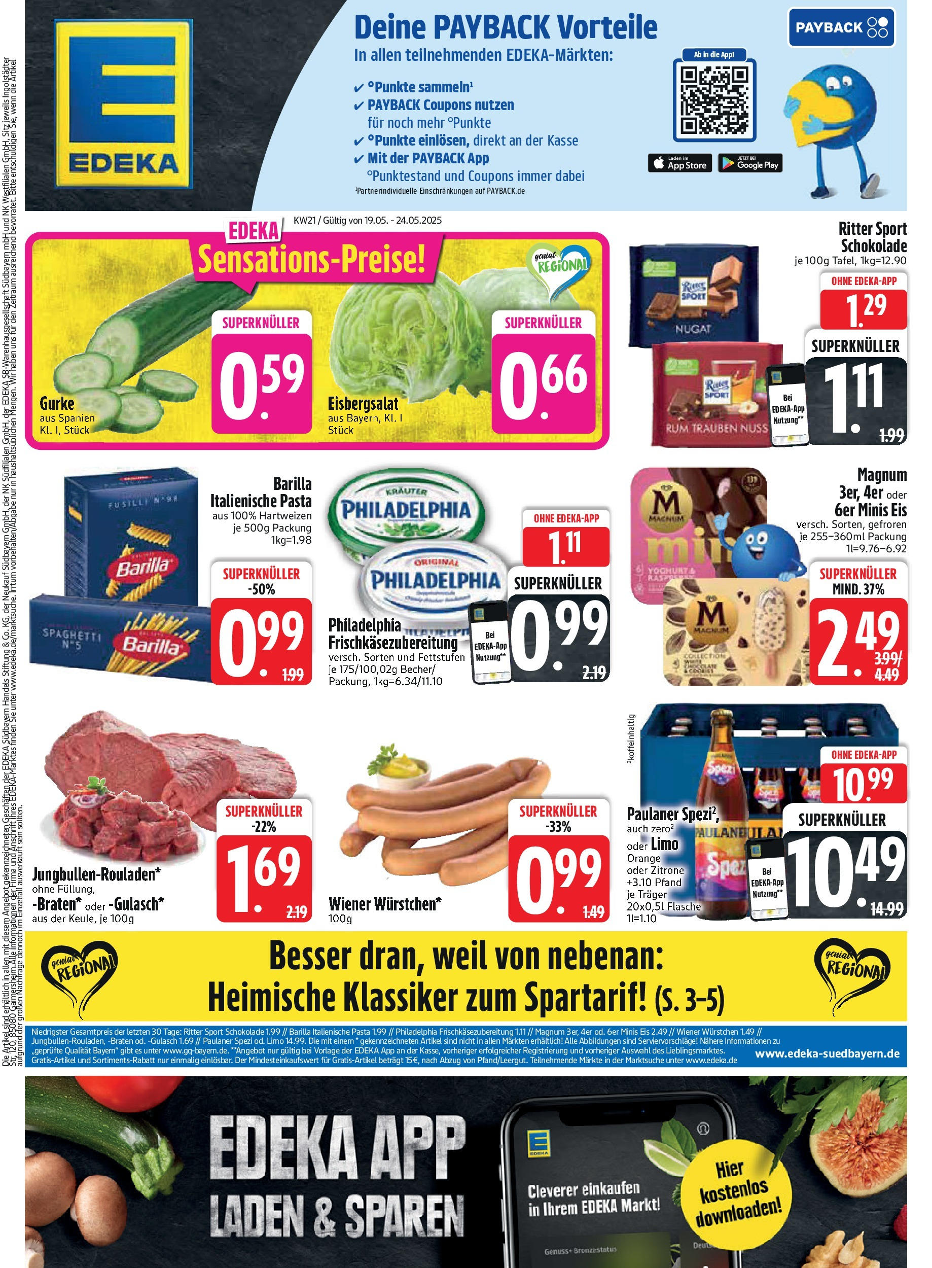 EDEKA Prospekt ab 18.05.2025 - EDEKA: Wochenangebote Online