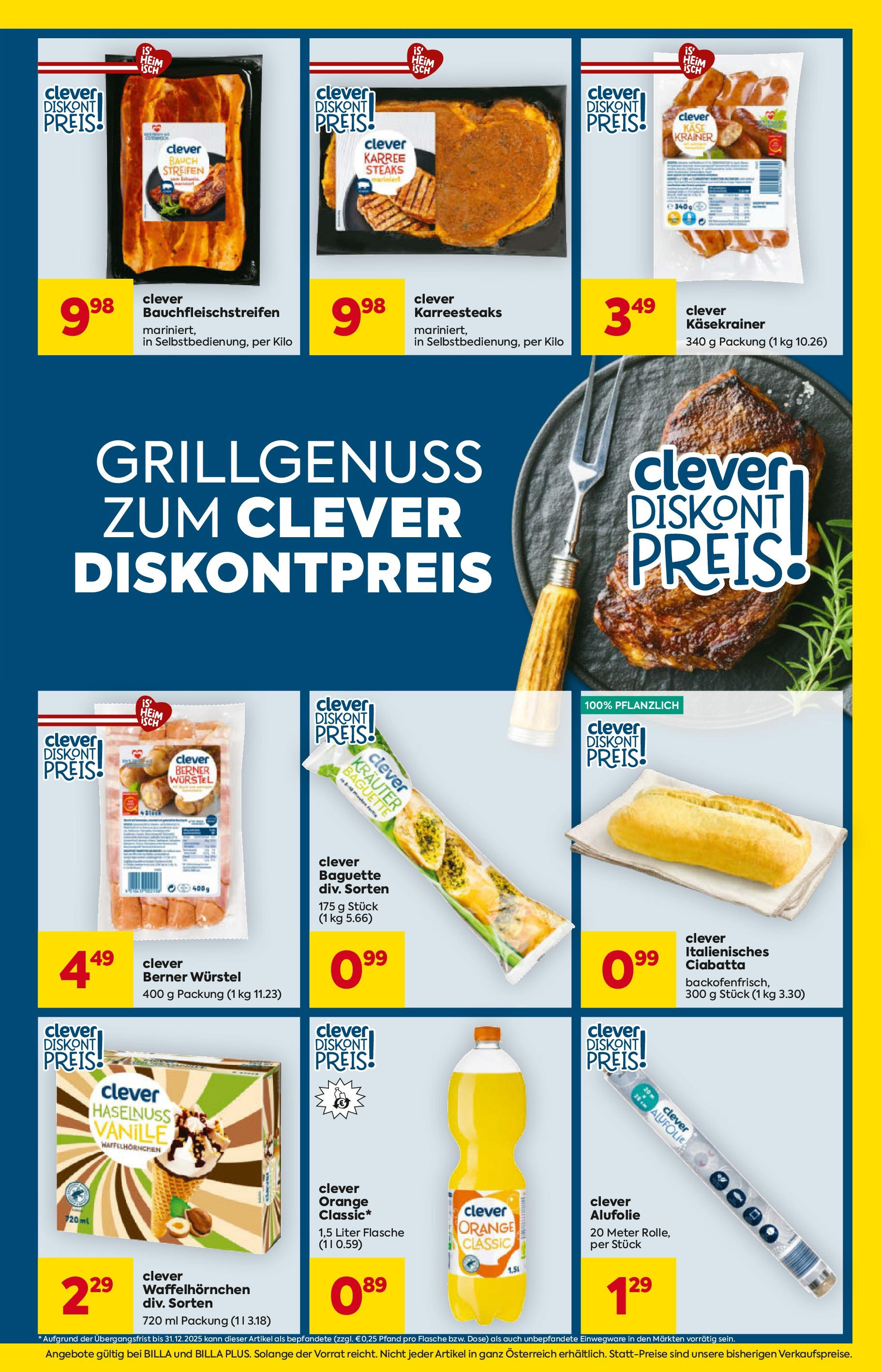 Billa Flugblatt - Grieskirchen ab 22.05.2025 - Angebote, Prospekt | Seite: 3 | Produkte: Jääkaappipakastin, Käse