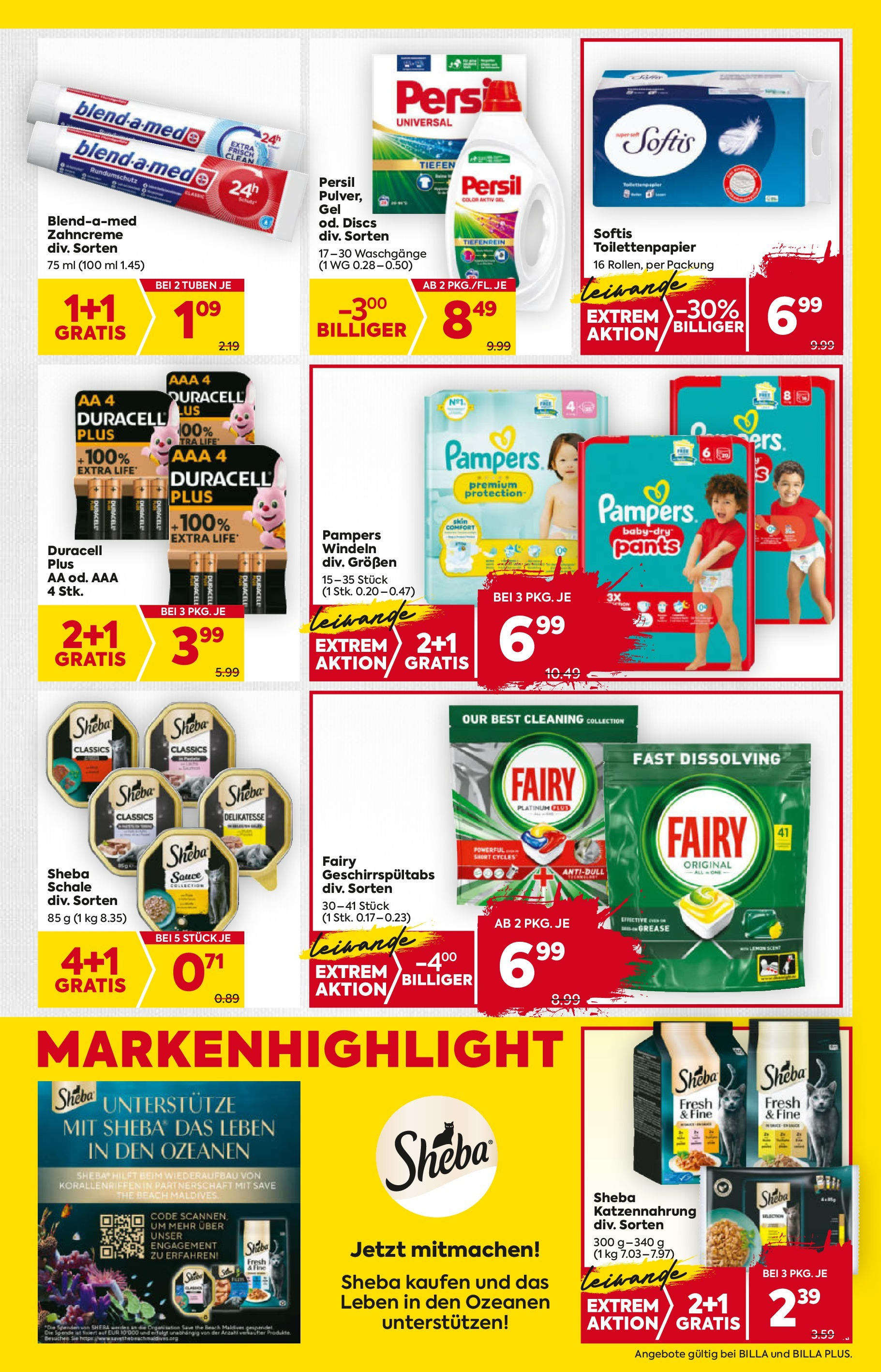 Billa Flugblatt - Grieskirchen ab 22.05.2025 - Angebote, Prospekt | Seite: 15 | Produkte: Pampers