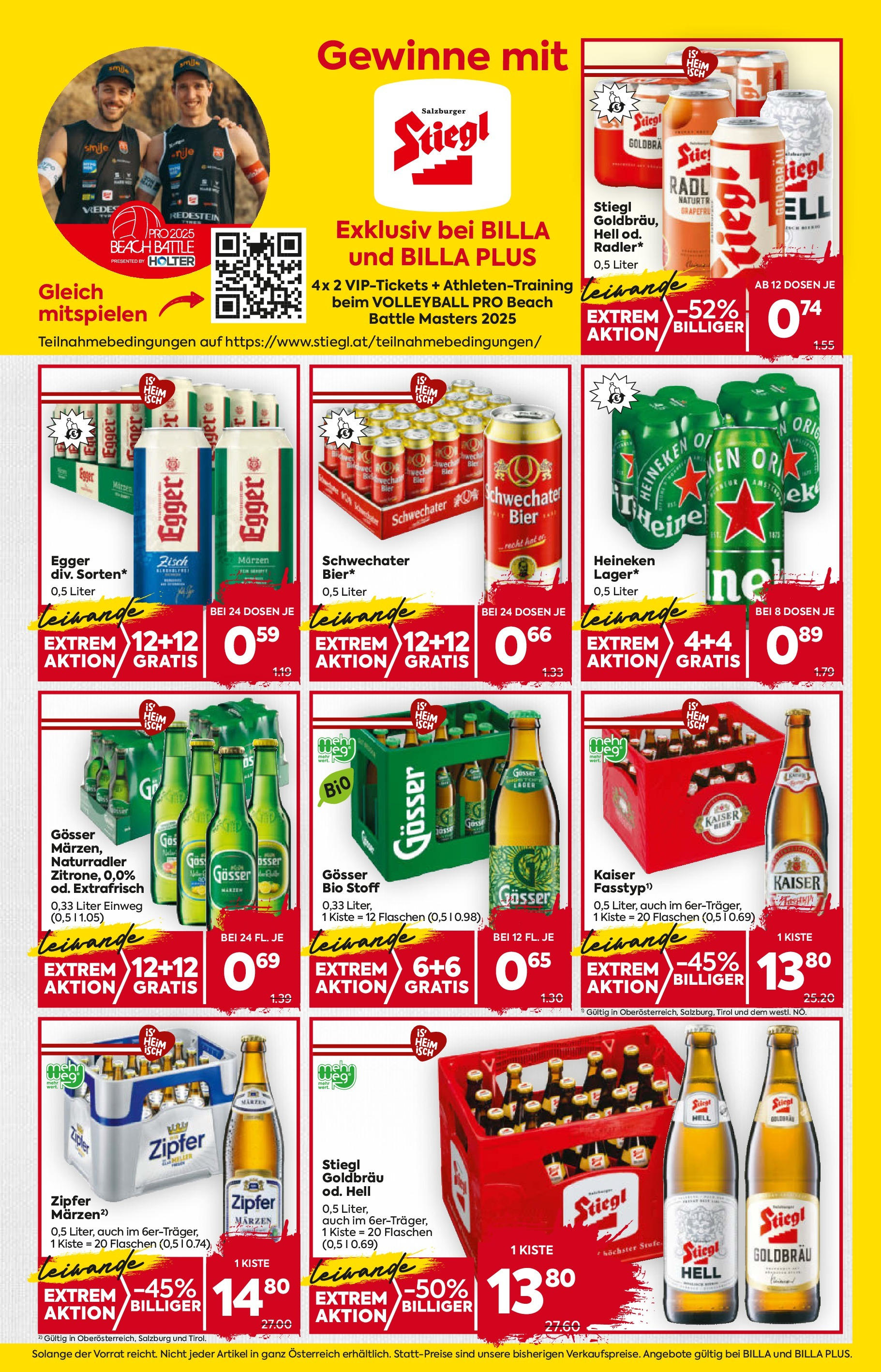 Billa Flugblatt - Grieskirchen ab 22.05.2025 - Angebote, Prospekt | Seite: 13 | Produkte: Bier