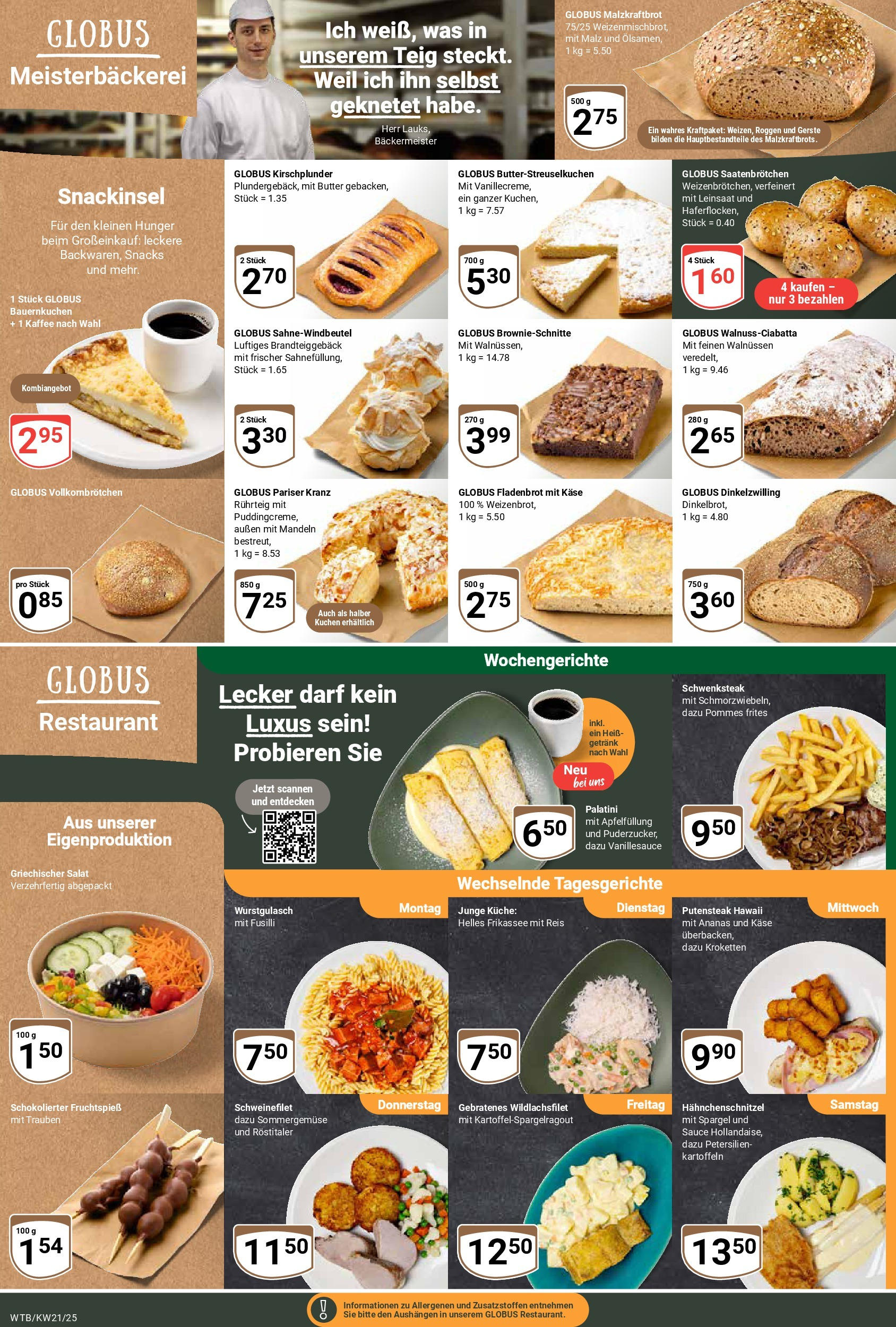 Globus prospekt Wächtersbach (ab 19.05.2025) » Angebote ab Montag | Seite: 7 | Produkte: Pommes, Kartoffeln, Reis, Kuchen Globus prospekt Wächtersbach (ab 19.05.2025) » Angebote online | Seite: 7 | Produkte: Pommes, Kartoffeln, Reis, Kuchen