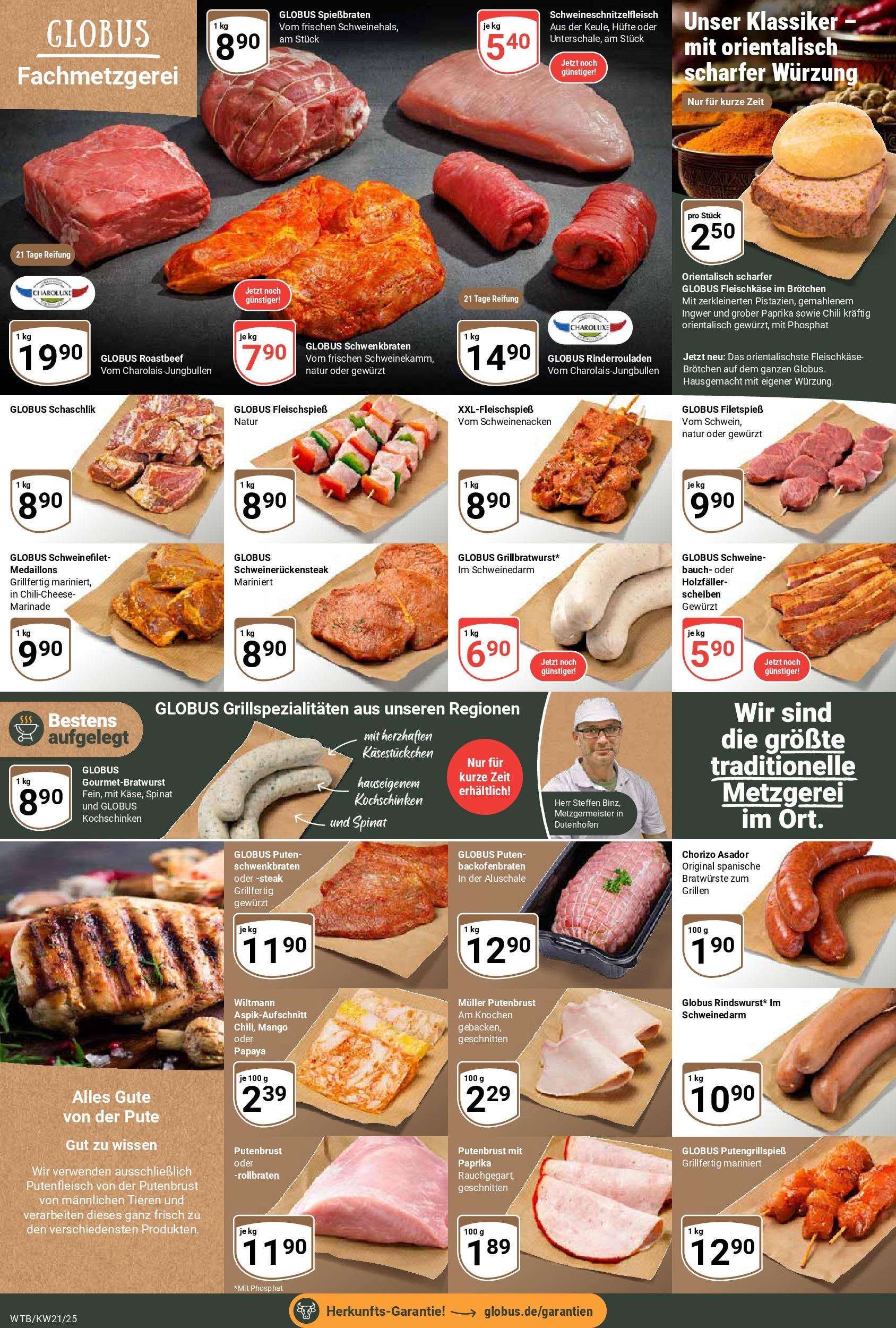 Globus prospekt Wächtersbach (ab 19.05.2025) » Angebote ab Montag | Seite: 8 | Produkte: Schweinefilet, Paprika, Mango, Steak Globus prospekt Wächtersbach (ab 19.05.2025) » Angebote online | Seite: 8 | Produkte: Schweinefilet, Paprika, Mango, Steak