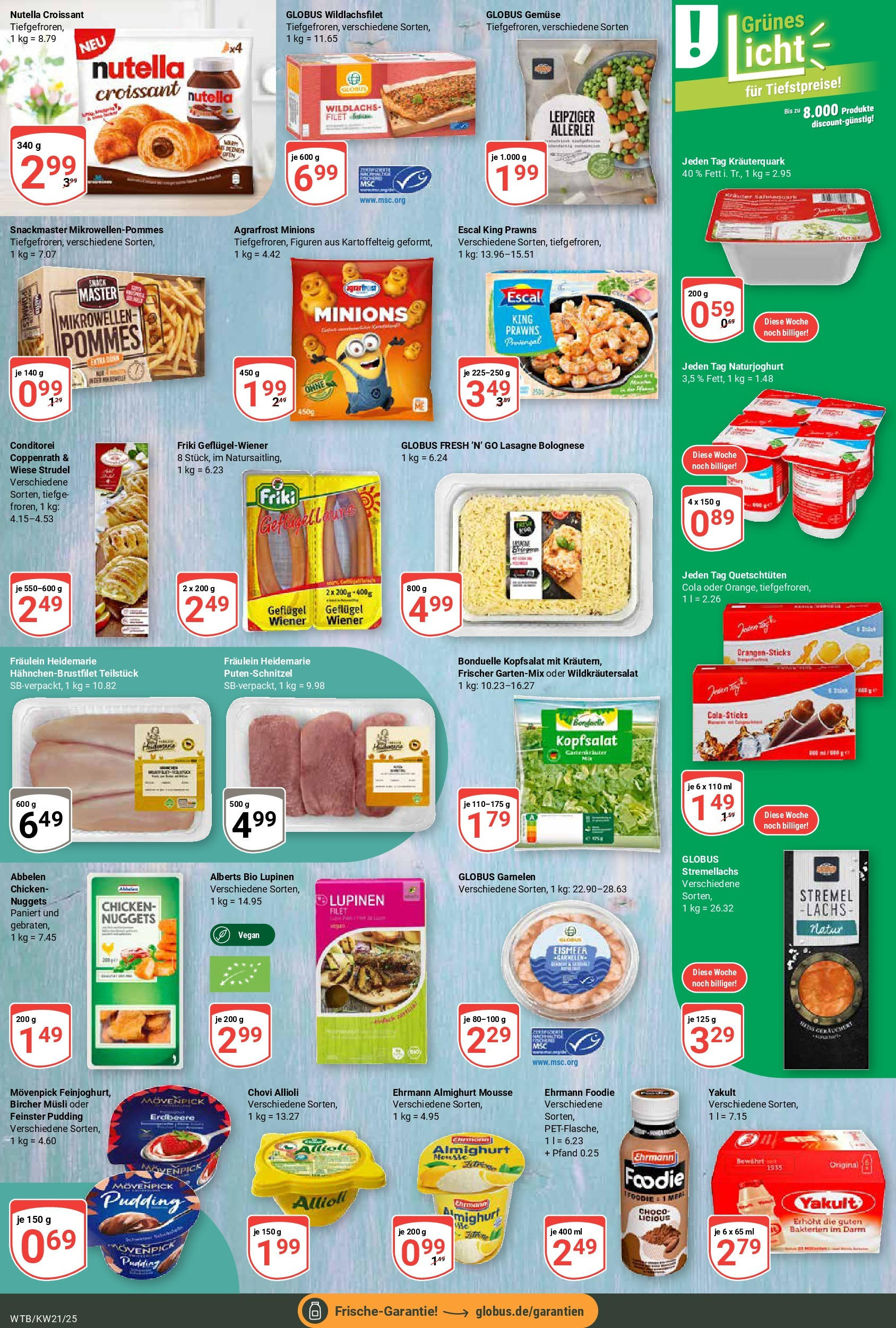 Globus prospekt Wächtersbach (ab 19.05.2025) » Angebote ab Montag | Seite: 10 | Produkte: Musli, Croissant, Gemüse, Putenschnitzel Globus prospekt Wächtersbach (ab 19.05.2025) » Angebote online | Seite: 10 | Produkte: Musli, Croissant, Gemüse, Putenschnitzel