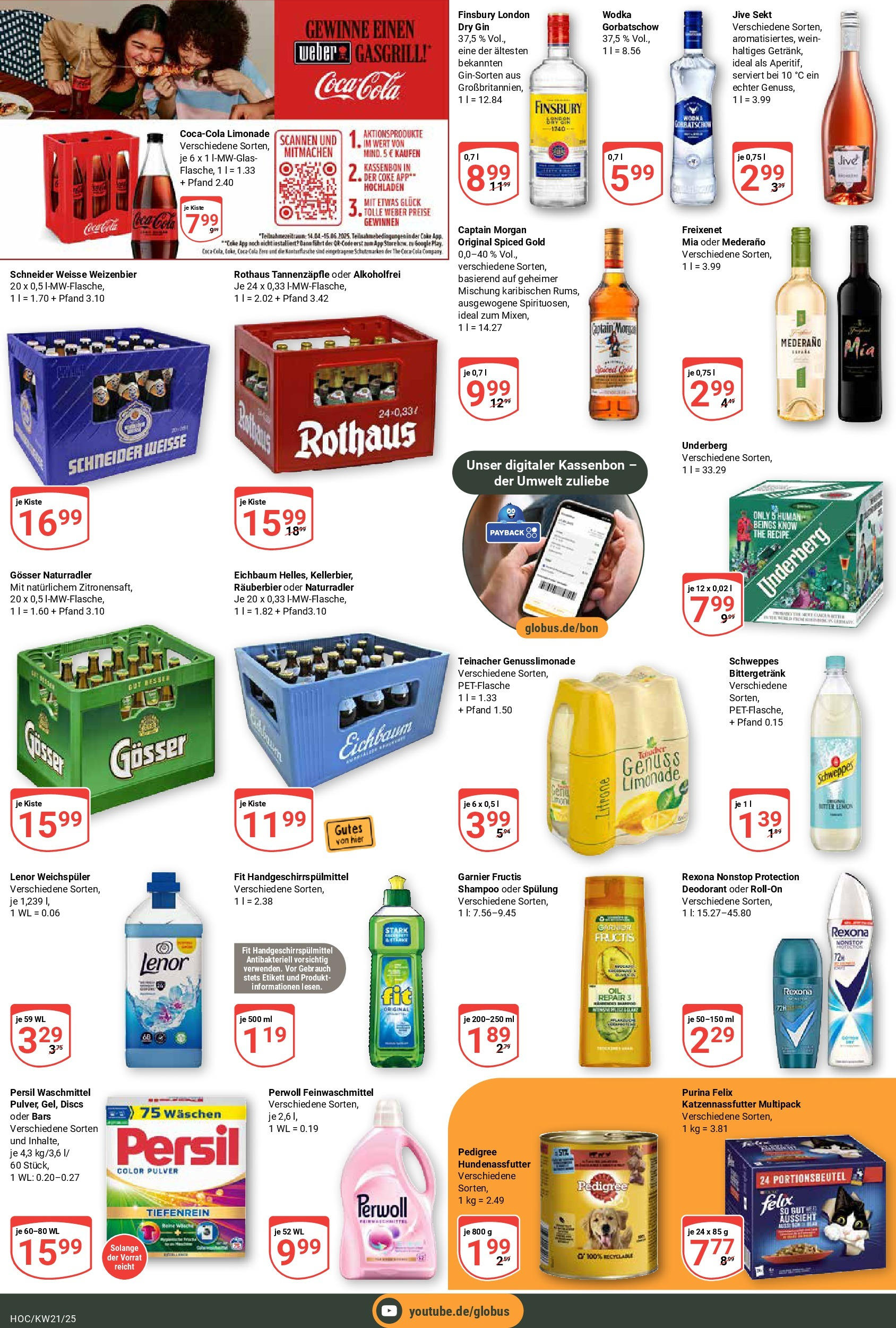 Globus prospekt Hockenheim (ab 19.05.2025) » Angebote ab Montag | Seite: 3 | Produkte: Sekt, Shampoo, Deodorant, Gin Globus prospekt Hockenheim (ab 19.05.2025) » Angebote online | Seite: 3 | Produkte: Sekt, Shampoo, Deodorant, Gin
