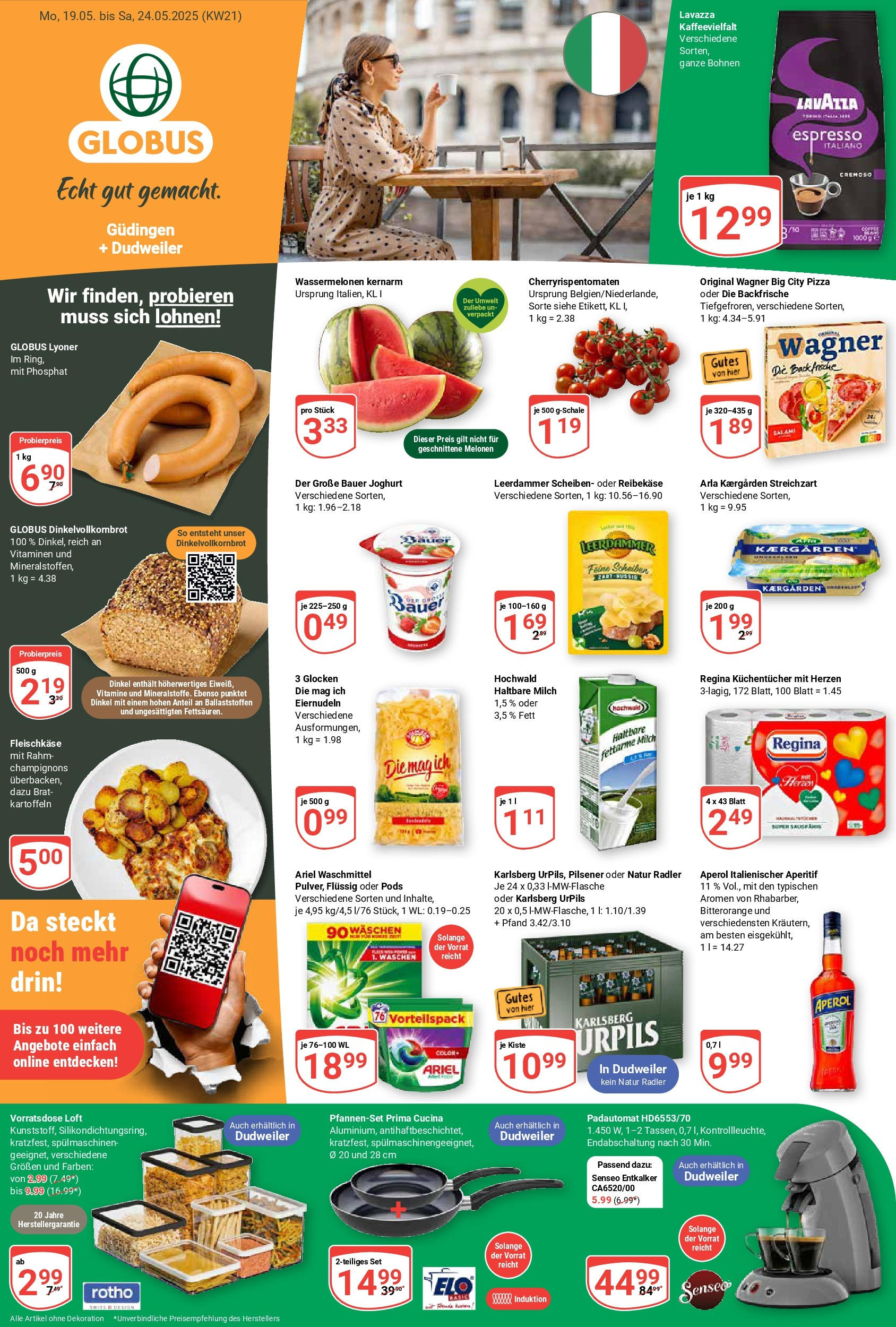 Globus prospekt Saarbrücken-Güdingen (ab 19.05.2025) » Angebote ab Montag | Seite: 1 | Produkte: Milch, Haltbare milch, Bauer joghurt, Leerdammer Globus prospekt Saarbrücken-Güdingen (ab 19.05.2025) » Angebote online | Seite: 1 | Produkte: Milch, Haltbare milch, Bauer joghurt, Leerdammer