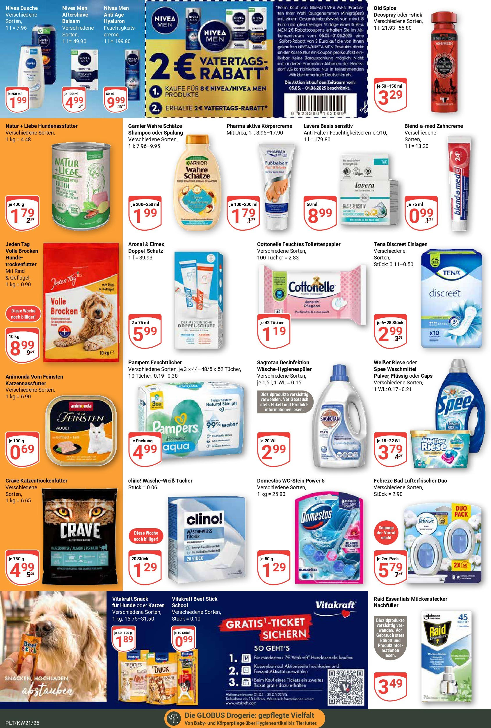 Globus prospekt Plattling (ab 19.05.2025) » Angebote ab Montag | Seite: 16 | Produkte: Shampoo, Körpercreme, Waschmittel, Body Cream Globus prospekt Plattling (ab 19.05.2025) » Angebote online | Seite: 16 | Produkte: Shampoo, Körpercreme, Waschmittel, Body Cream