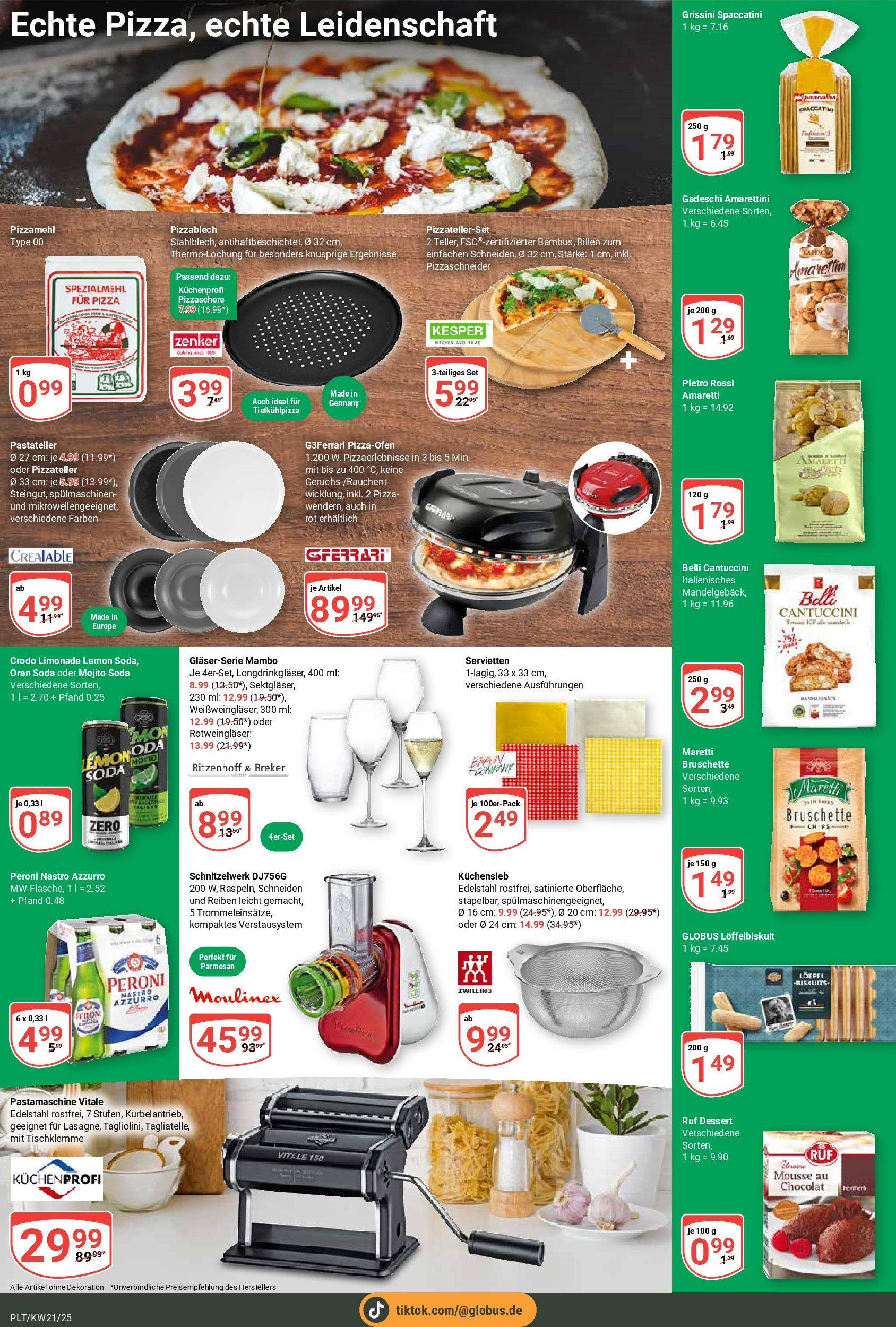 Globus prospekt Plattling (ab 19.05.2025) » Angebote ab Montag | Seite: 18 | Produkte: Tiefkühlpizza, Pasta, Pizza, Chips Globus prospekt Plattling (ab 19.05.2025) » Angebote online | Seite: 18 | Produkte: Tiefkühlpizza, Pasta, Pizza, Chips