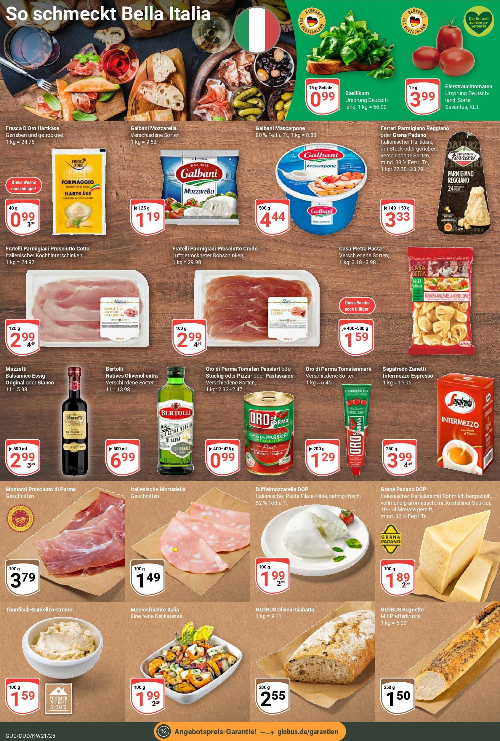 Globus prospekt Saarbrücken-Güdingen (ab 19.05.2025) » Angebote ab Montag | Seite: 21 | Produkte: Balsamico, Pasta, Pizza, Segafredo Globus prospekt Saarbrücken-Güdingen (ab 19.05.2025) » Angebote online | Seite: 21 | Produkte: Balsamico, Pasta, Pizza, Segafredo