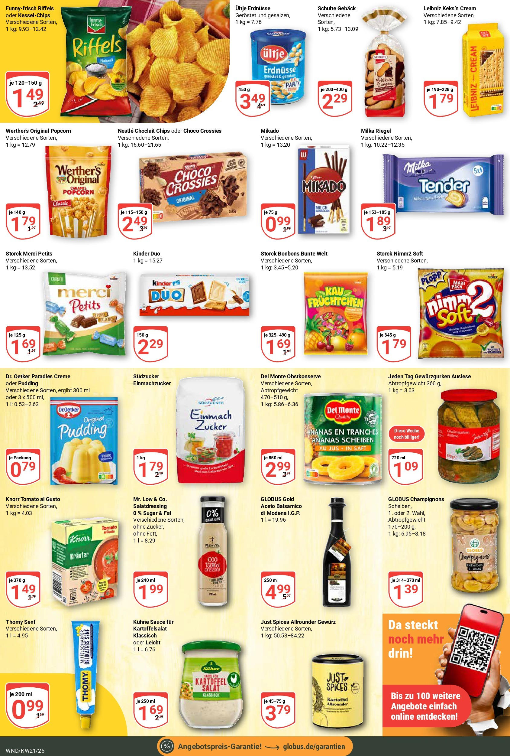 Globus prospekt St. Wendel (ab 19.05.2025) » Angebote ab Montag | Seite: 18 | Produkte: Balsamico, Milka, Pudding, Creme Globus prospekt St. Wendel (ab 19.05.2025) » Angebote online | Seite: 18 | Produkte: Balsamico, Milka, Pudding, Creme