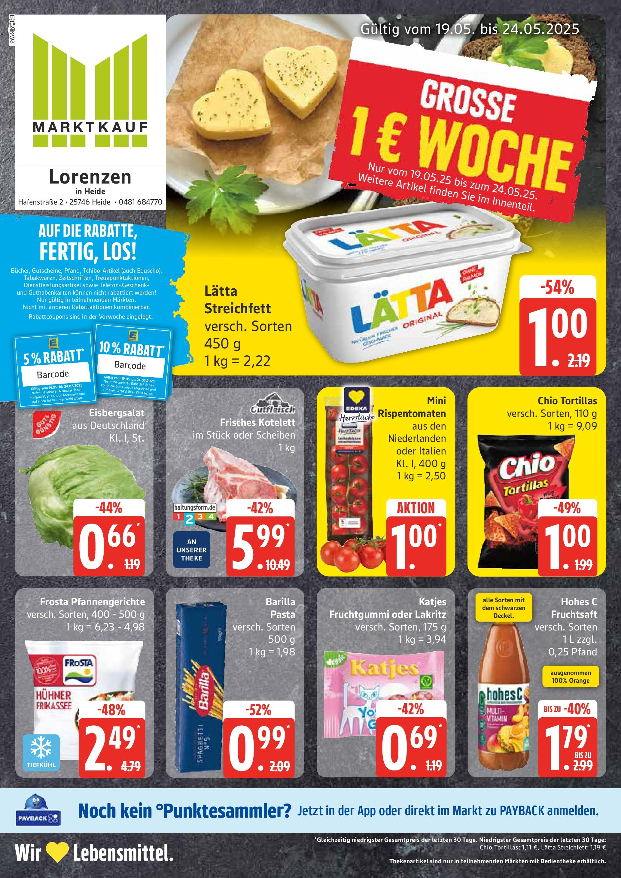 MARKTKAUF Prospekt ab Montag 18.05.2025 > Marktkauf: Wochenangebote Vorschau von dem Prospekt des Geschäftes Marktkauf, gültig ab dem 18.05.2025