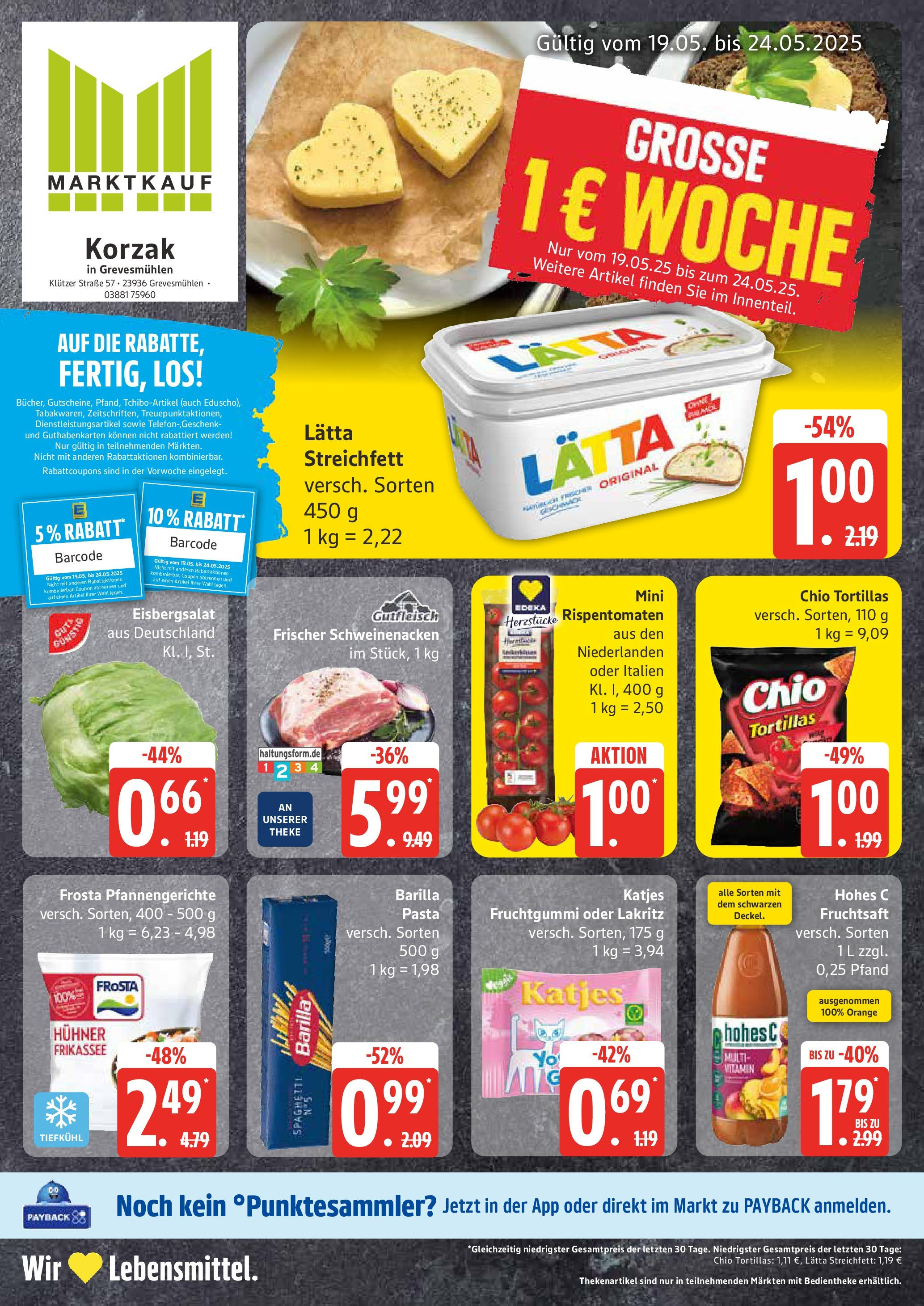 MARKTKAUF Prospekt ab Montag 18.05.2025 > Marktkauf: Wochenangebote Vorschau von dem Prospekt des Geschäftes Marktkauf, gültig ab dem 18.05.2025