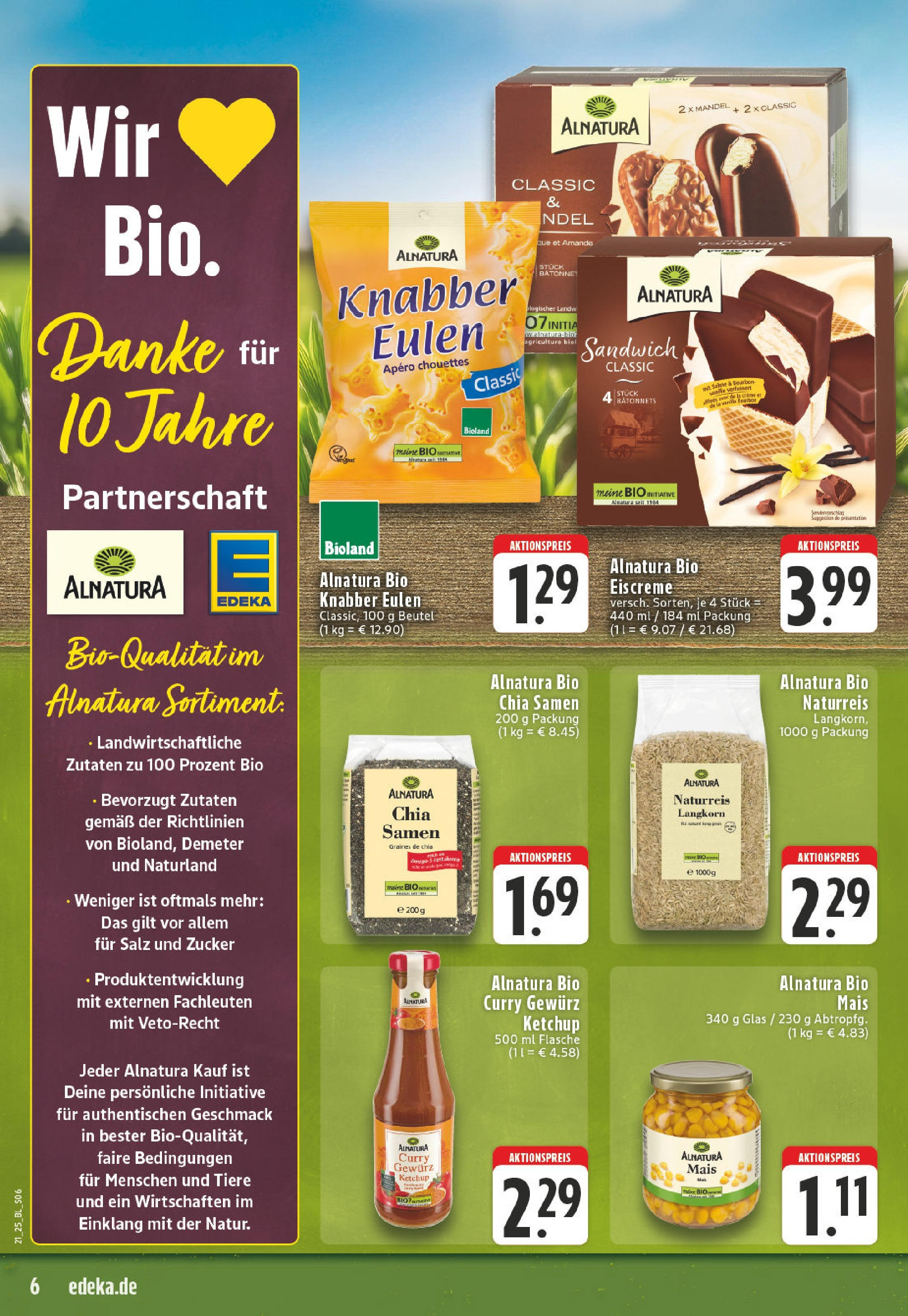 Edeka - Düsseldorf - Bilk (ab 19.05.2025) » Angebote Online | Seite: 6 | Produkte: Creme, Salz, Zucker, Ketchup Edeka - Düsseldorf - Bilk (ab 19.05.2025) » Angebote Online | Seite: 6 | Produkte: Creme, Salz, Zucker, Ketchup