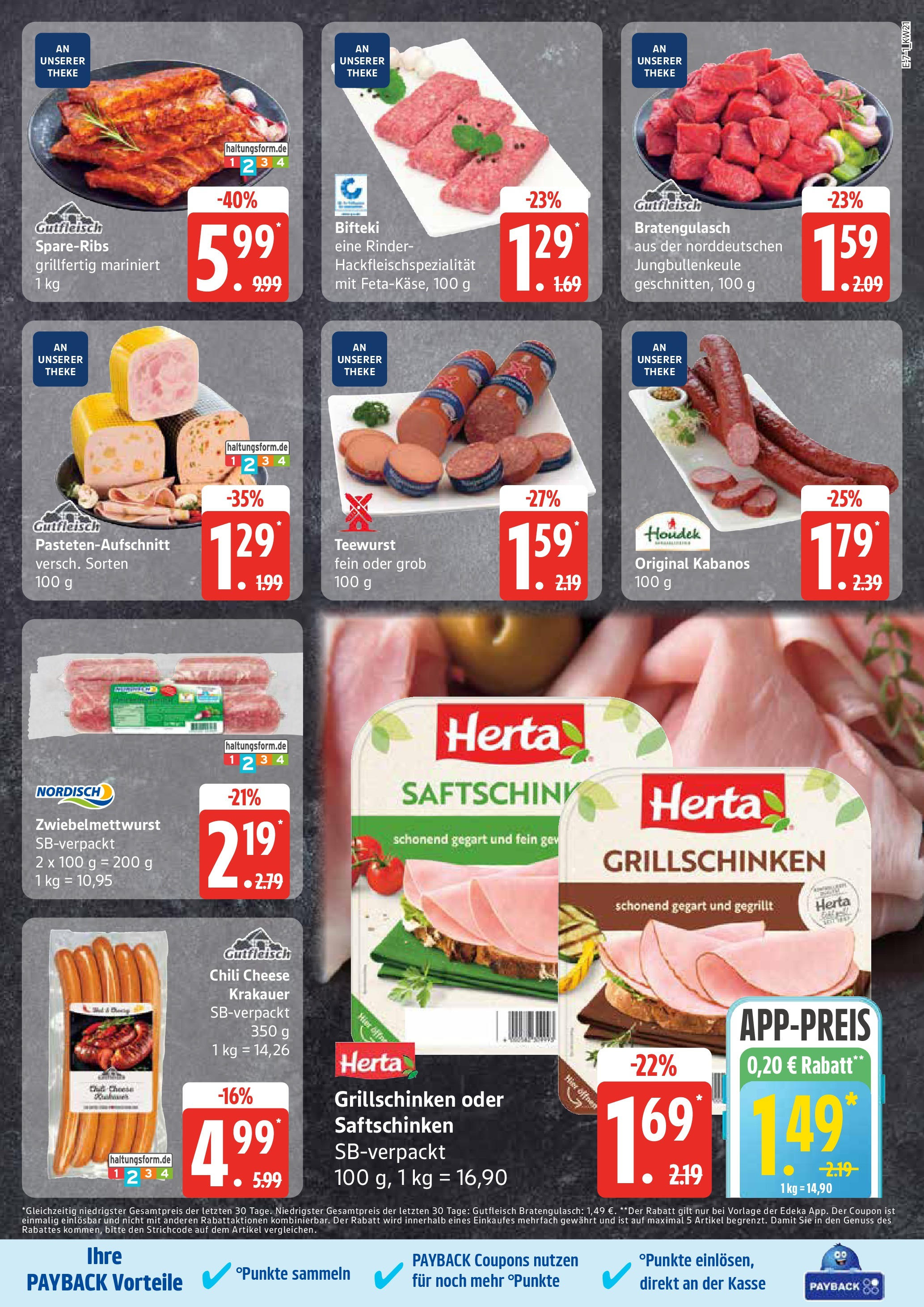 Edeka - EDEKA: Wochenangebote (ab 18.05.2025) » Angebote Online | Seite: 7 | Produkte: Theke, Chili Edeka - EDEKA: Wochenangebote (ab 18.05.2025) » Angebote Online | Seite: 7 | Produkte: Theke, Chili