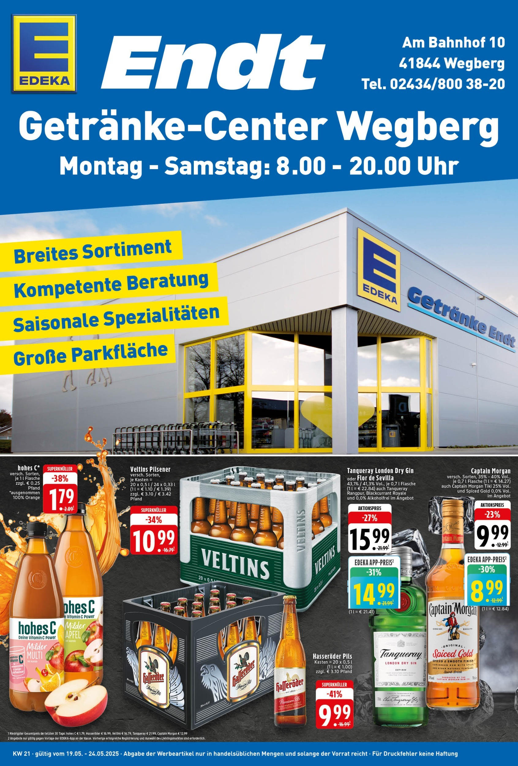 EDEKA Prospekt ab 18.05.2025 - EDEKA: Wochenangebote Online Vorschau von dem Prospekt des Geschäftes Edeka, gültig ab dem 18.05.2025