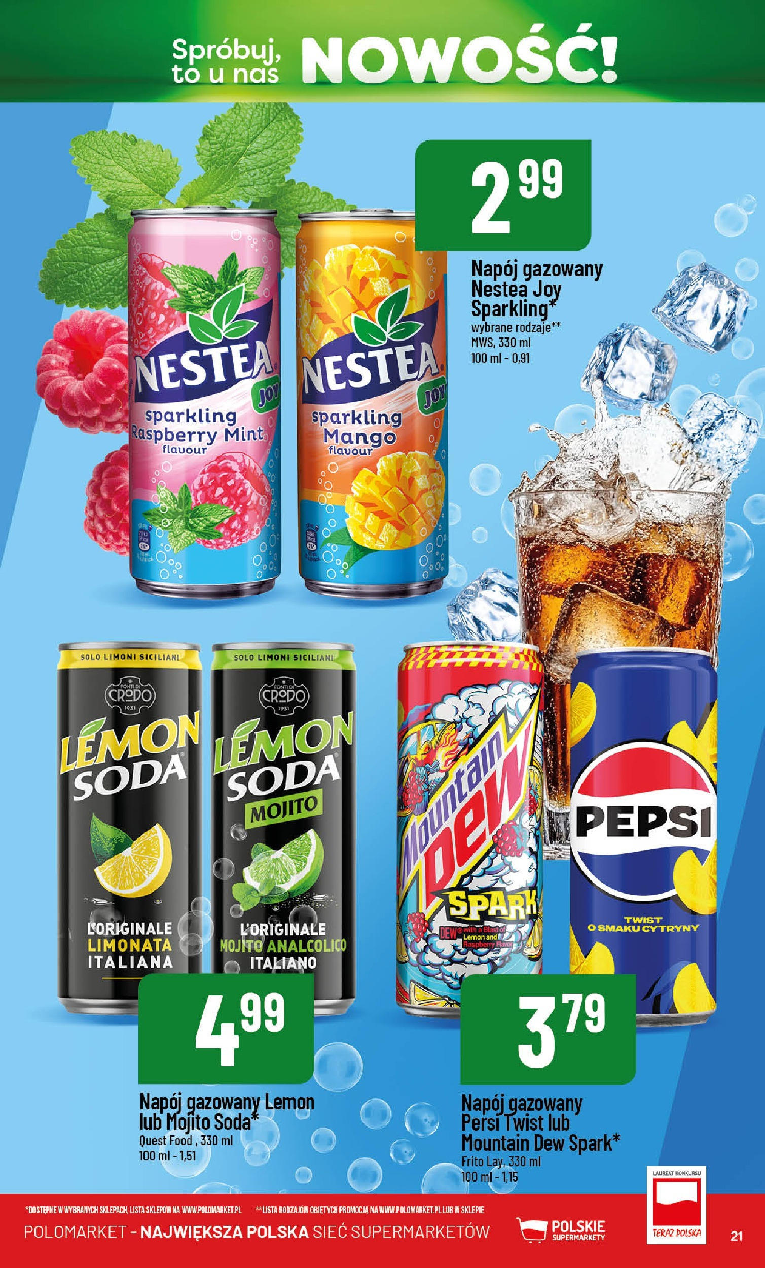POLOmarket gazetka od jutra (21.05.2025) | Nowa PDF | Strona: 21 | Produkty: Mango, Pepsi, Cytryny POLOmarket gazetka od jutra (21.05.2025) - Nowa PDF | Strona: 21 | Produkty: Mango, Pepsi, Cytryny