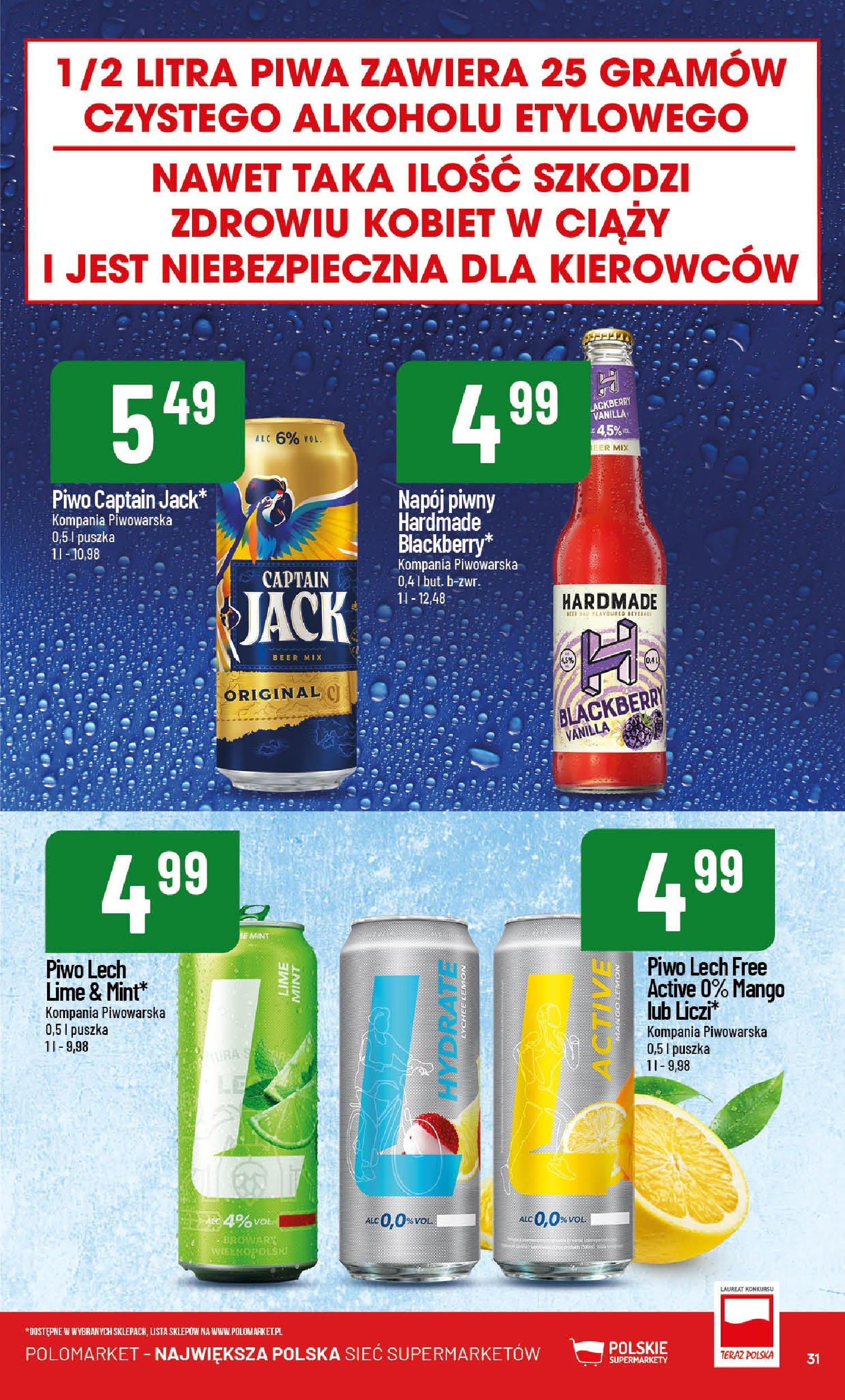 POLOmarket gazetka od jutra (21.05.2025) | Nowa PDF | Strona: 31 | Produkty: Mango, Piwo POLOmarket gazetka od jutra (21.05.2025) - Nowa PDF | Strona: 31 | Produkty: Mango, Piwo
