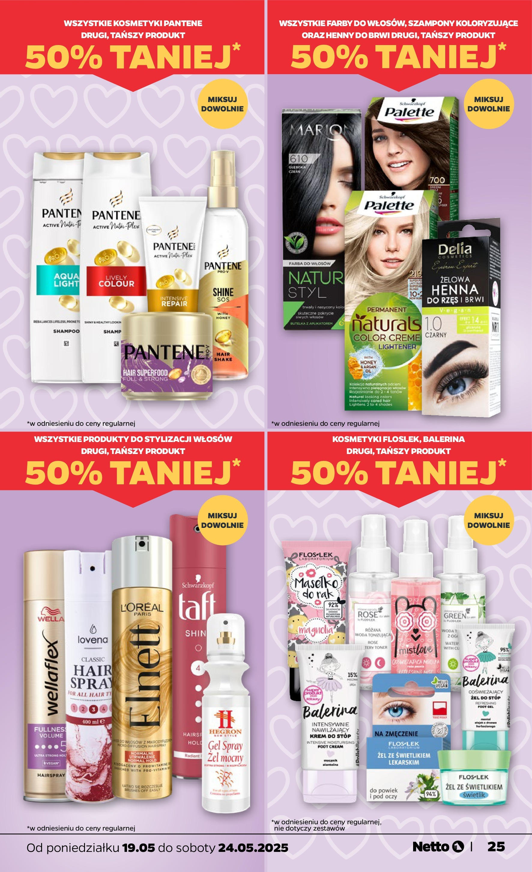 Netto - NETTO T21A ważne do 24.05 od 18.05.2025 | Promocje | Strona: 25 | Produkty: Toner, Szampon, Woda, Krem do stóp Netto - NETTO T21A ważne do 24.05 od 18.05.2025 - Aktualne promocje | Strona: 25 | Produkty: Toner, Szampon, Woda, Krem do stóp