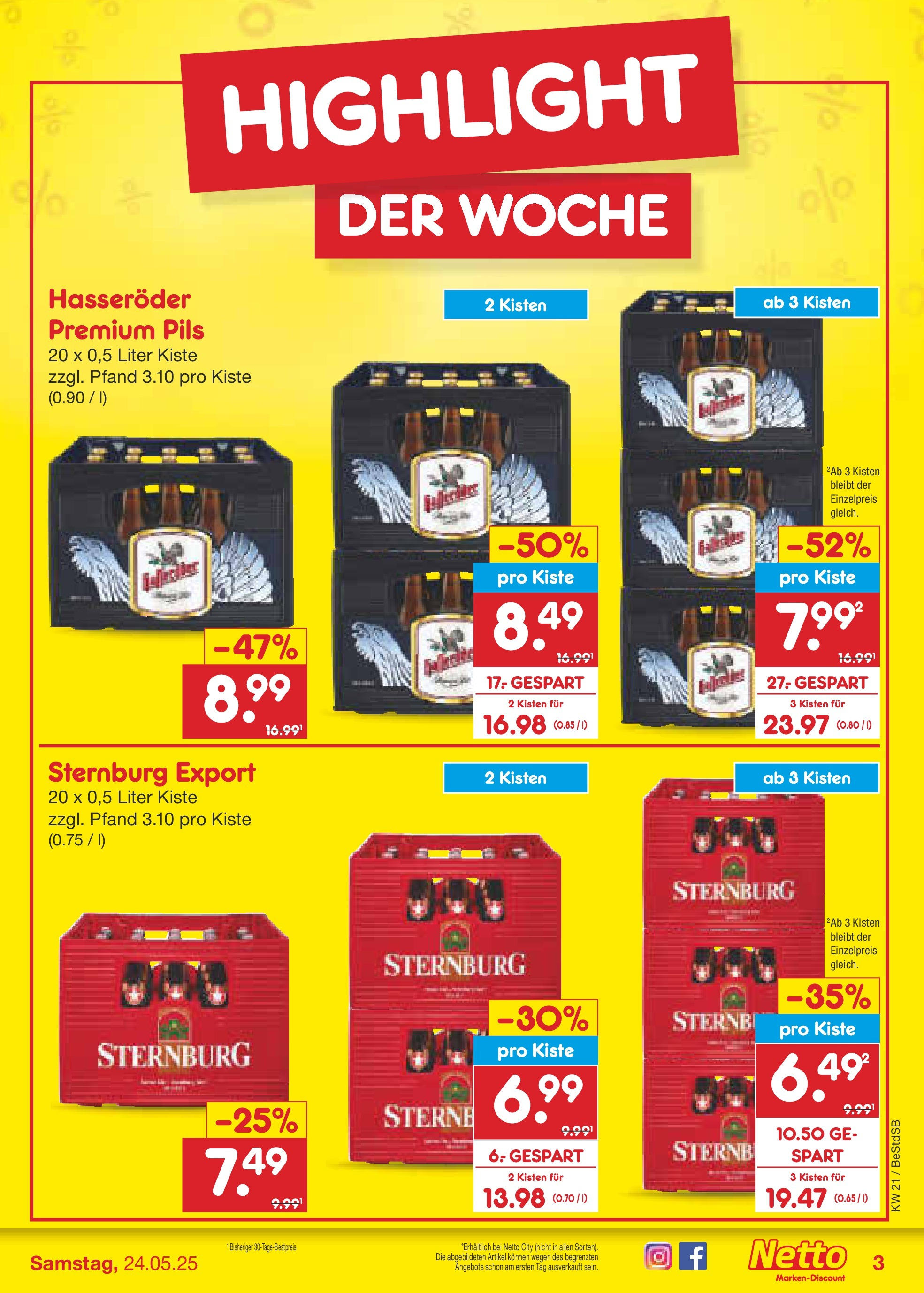 Netto Marken-Discount - Netto: Wochenangebote (ab 18.05.2025) » Angebote | Seite: 3 | Produkte: Pils, Hasseröder Netto Marken-Discount - Netto: Wochenangebote (ab 18.05.2025) » Angebote | Seite: 3 | Produkte: Pils, Hasseröder