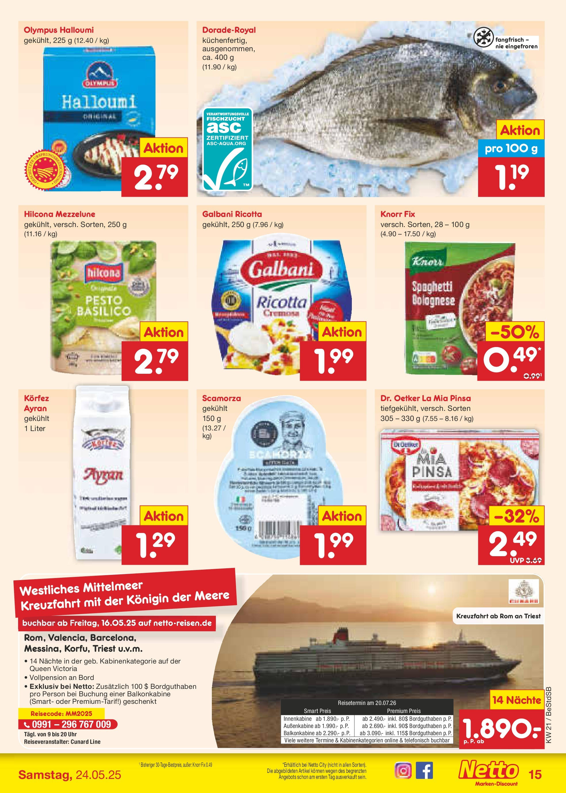 Netto Marken-Discount - Netto: Wochenangebote (ab 18.05.2025) » Angebote | Seite: 19 | Produkte: Knorr fix, Knorr, Uhr Netto Marken-Discount - Netto: Wochenangebote (ab 18.05.2025) » Angebote | Seite: 19 | Produkte: Knorr fix, Knorr, Uhr