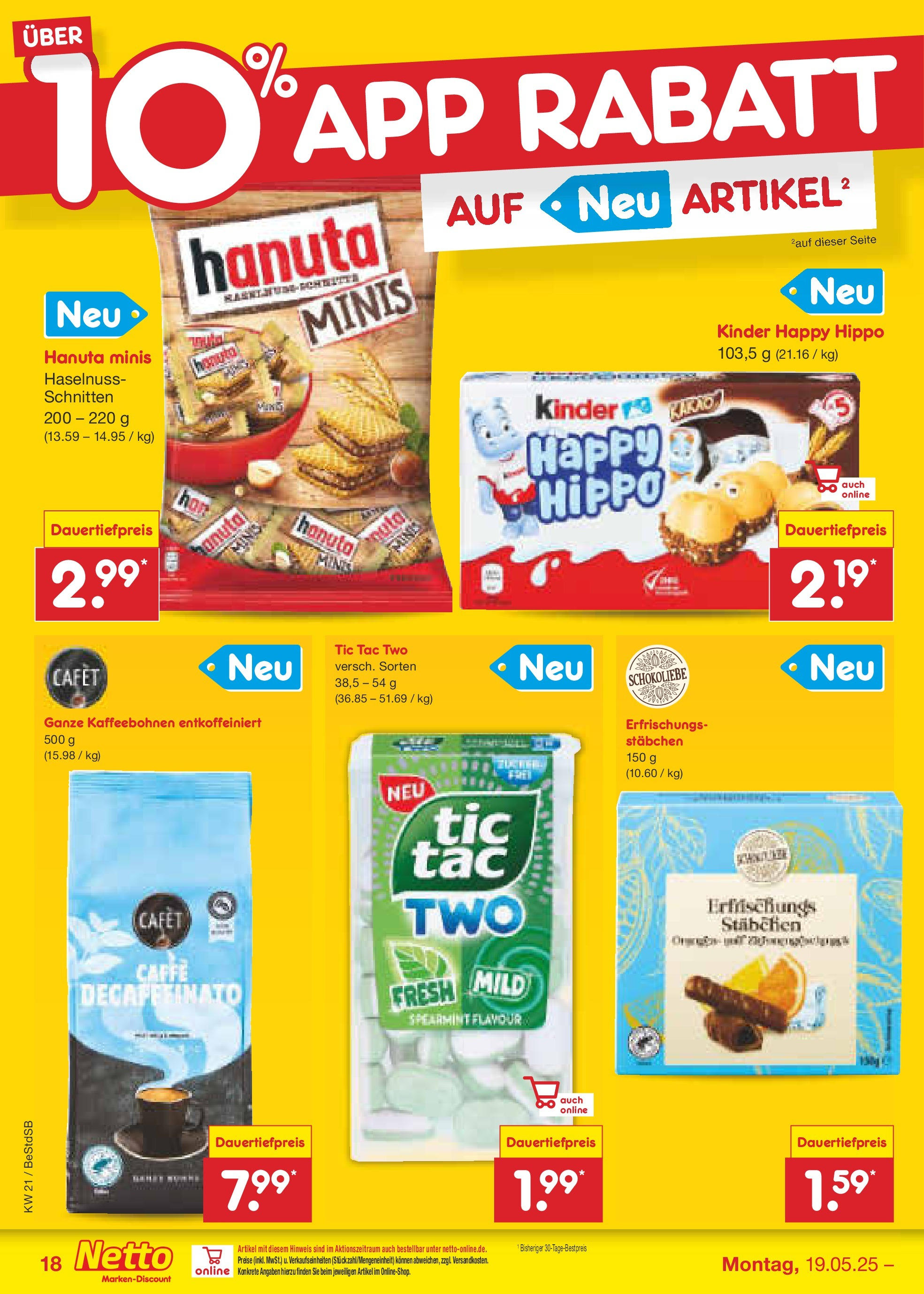 Netto Marken-Discount - Netto: Wochenangebote (ab 18.05.2025) » Angebote | Seite: 28 Netto Marken-Discount - Netto: Wochenangebote (ab 18.05.2025) » Angebote | Seite: 28