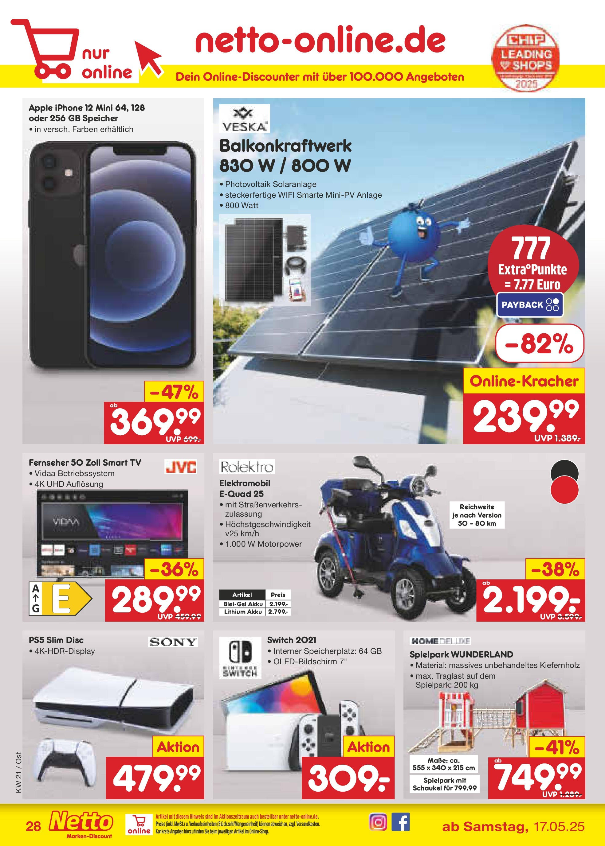 Netto Marken-Discount - Netto: Wochenangebote (ab 18.05.2025) » Angebote | Seite: 44 | Produkte: Sony, Apple, Smartphone, TV Netto Marken-Discount - Netto: Wochenangebote (ab 18.05.2025) » Angebote | Seite: 44 | Produkte: Sony, Apple, Smartphone, TV