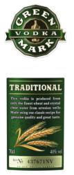 GREEN MARK Водка Traditional 40% vol