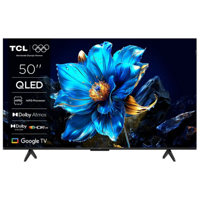 Телевизор TCL 50QLED780K 4K Ultra HD QLED SMART TV, GOOGLE TV, 50.0 ", 126.0 см