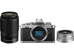 Nikon Z fc Systemkamera mit Objektiv DX 16-50mm f3.5-6.3 VR SE und 50-250 mm f4.5-6.3; Systemkamera Set