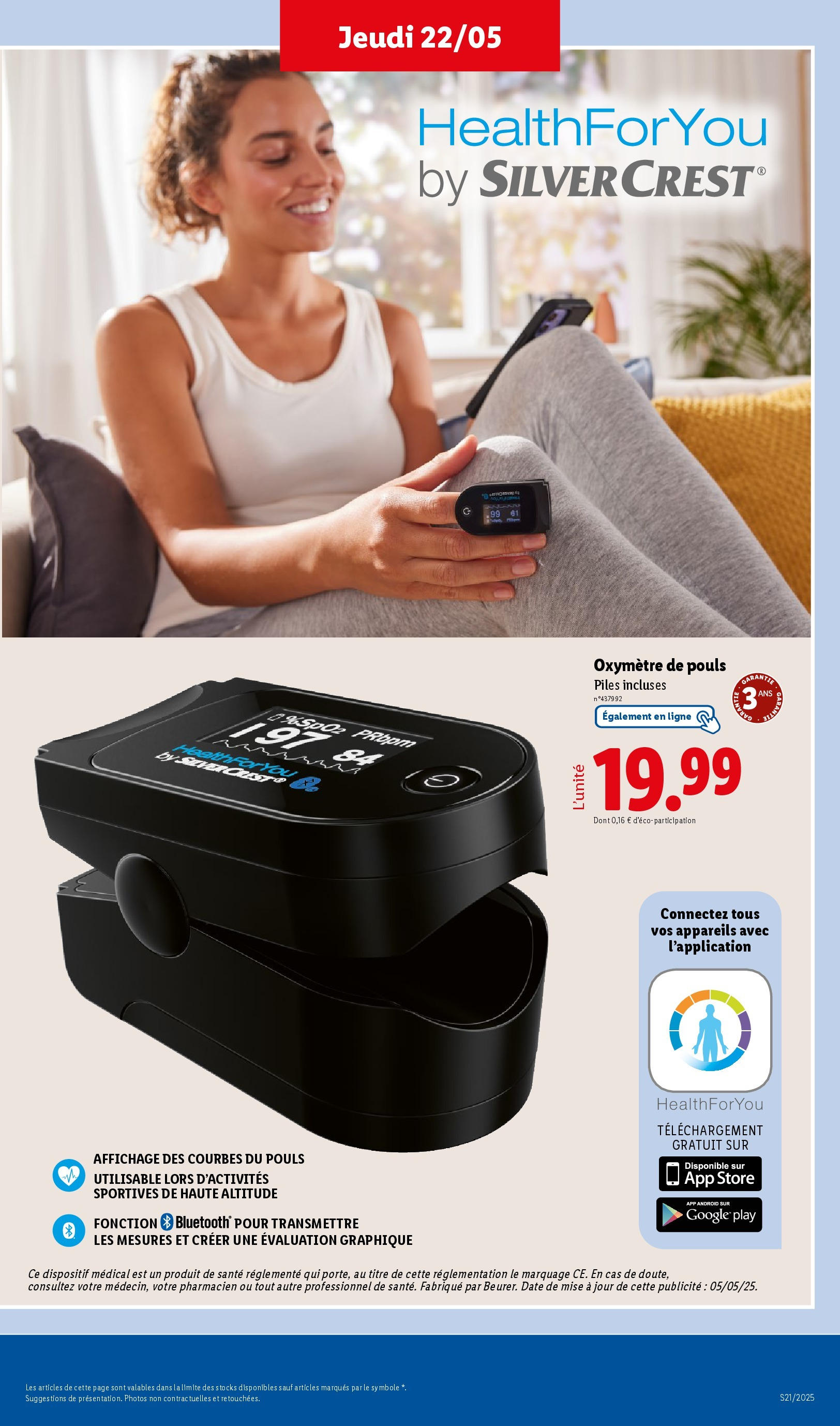 Catalogue LIDL du 21/05/2025 | Promo prospectus en ligne | Page: 45 | Produits: Store, Piles Catalogue LIDL du 21/05/2025 | Promo prospectus en ligne | Page: 45 | Produits: Store, Piles