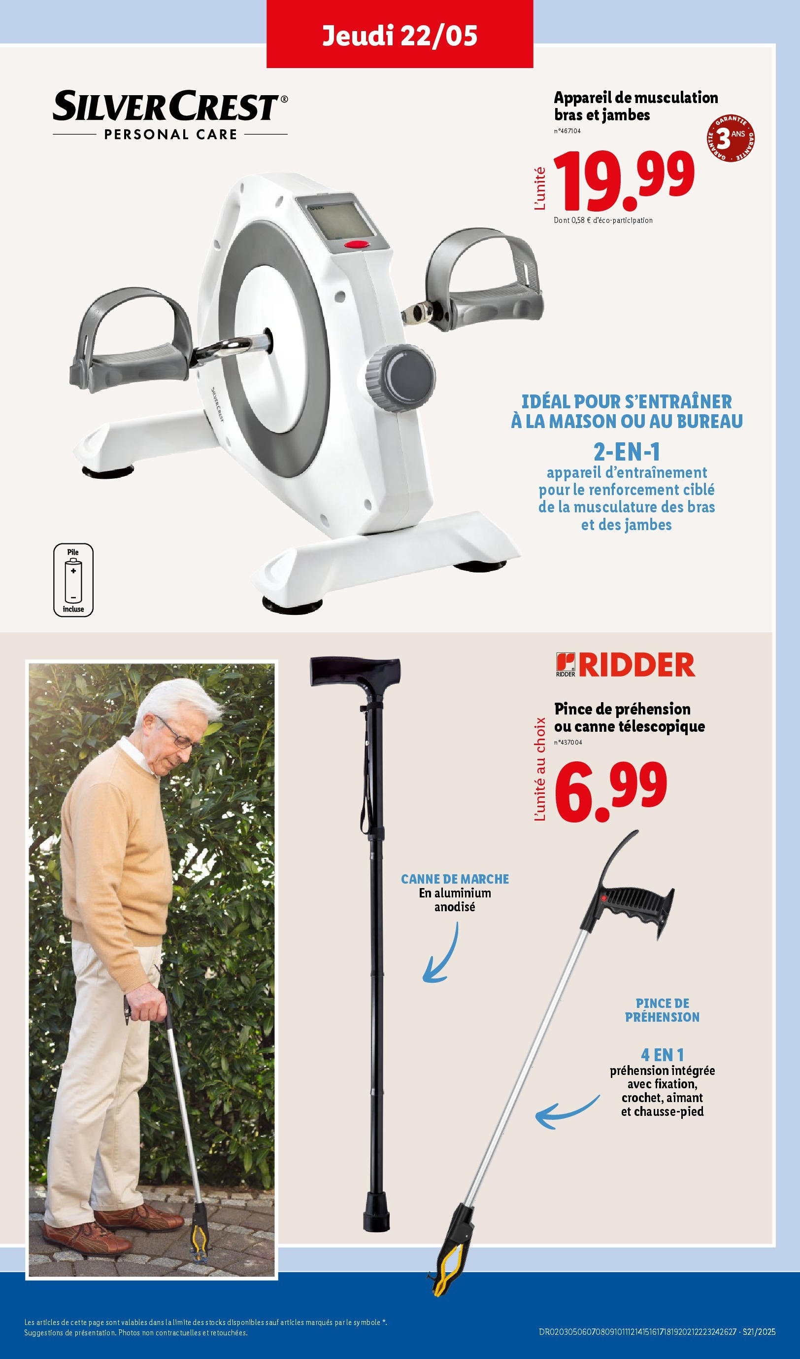 Catalogue LIDL du 21/05/2025 | Promo prospectus en ligne | Page: 47 | Produits: Bureau Catalogue LIDL du 21/05/2025 | Promo prospectus en ligne | Page: 47 | Produits: Bureau