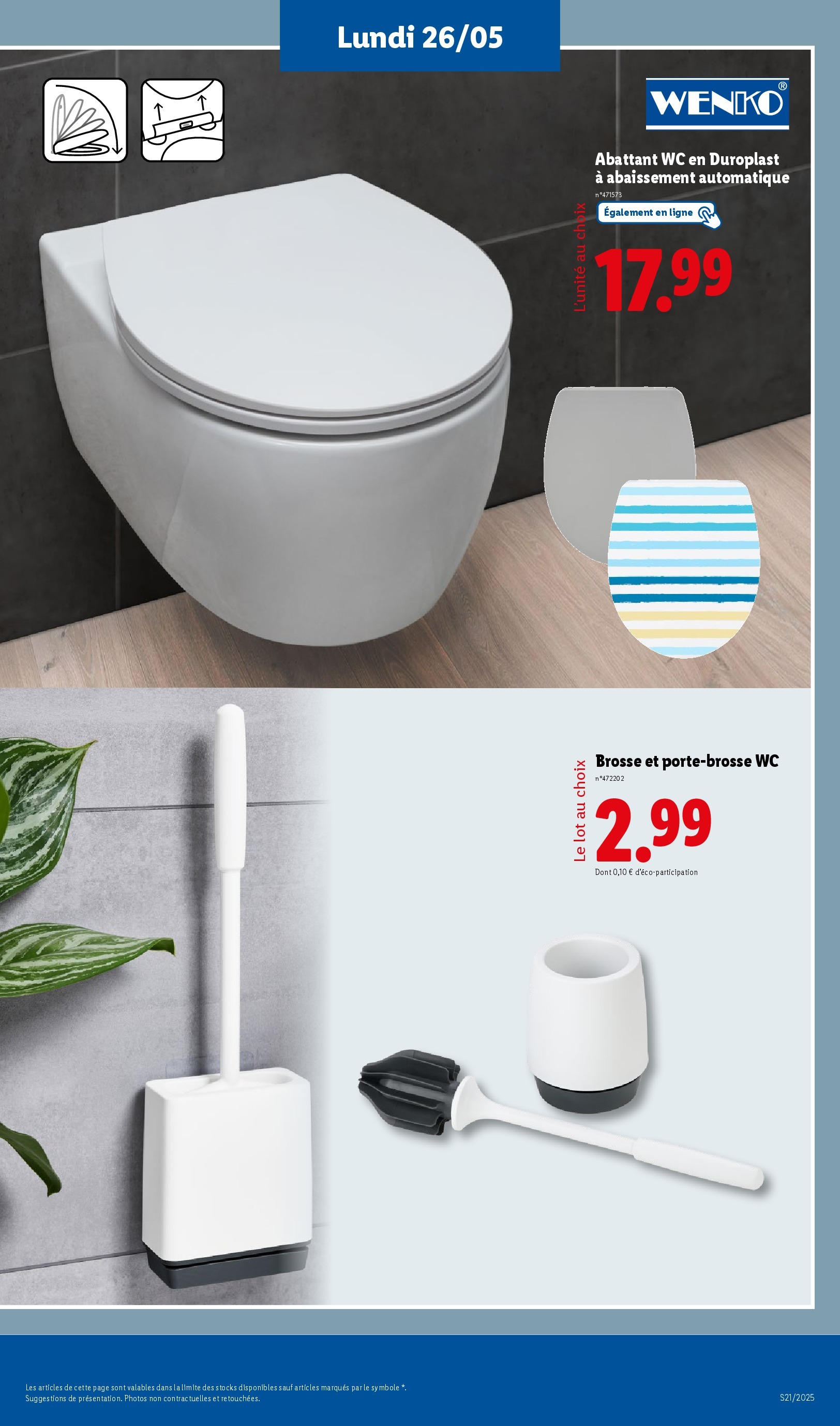 Catalogue LIDL du 21/05/2025 | Promo prospectus en ligne | Page: 69 | Produits: Brosse Catalogue LIDL du 21/05/2025 | Promo prospectus en ligne | Page: 69 | Produits: Brosse