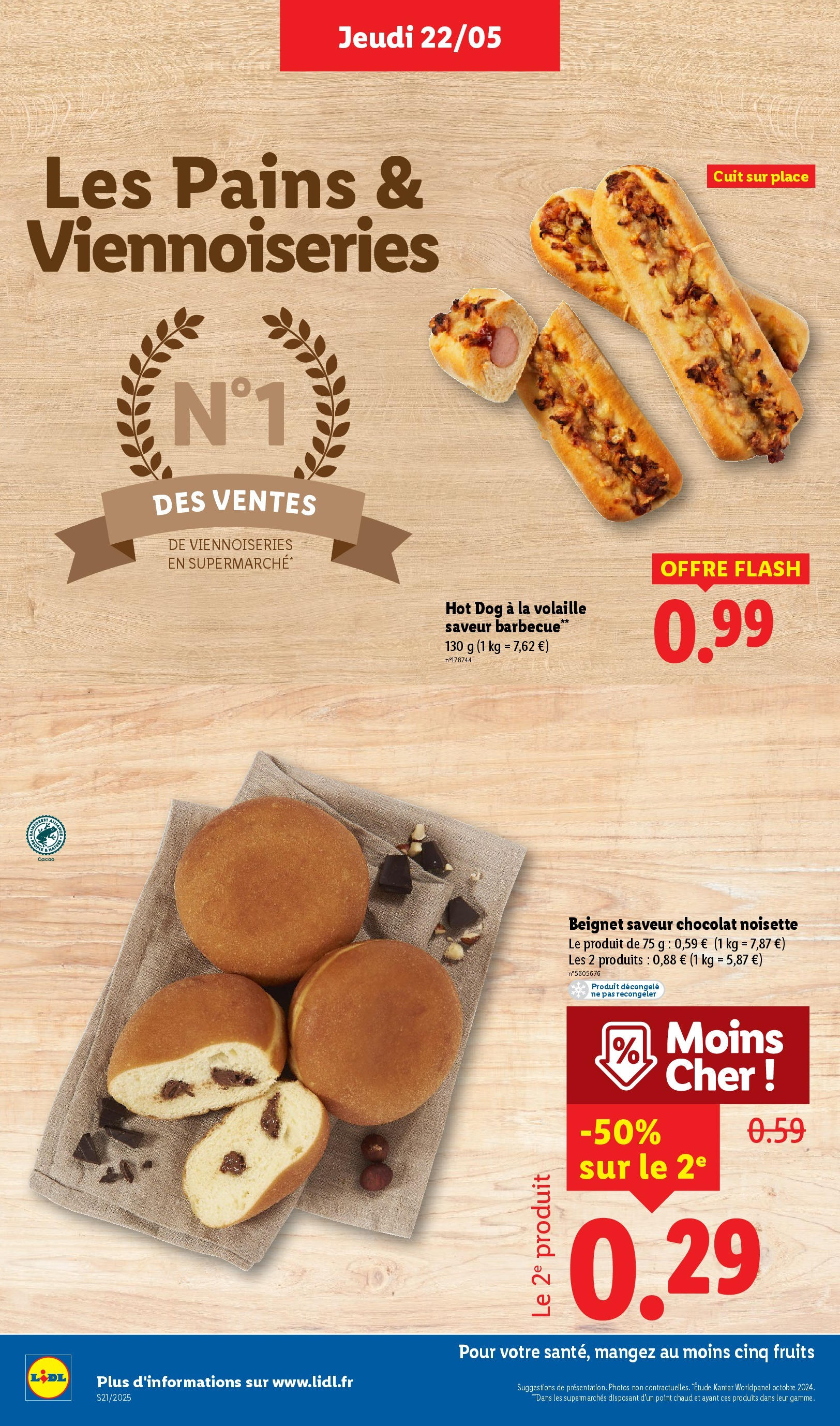 Catalogue LIDL du 21/05/2025 | Promo prospectus en ligne | Page: 8 | Produits: Noisette, Volaille, Hot dog, Viennoiseries Catalogue LIDL du 21/05/2025 | Promo prospectus en ligne | Page: 8 | Produits: Noisette, Volaille, Hot dog, Viennoiseries
