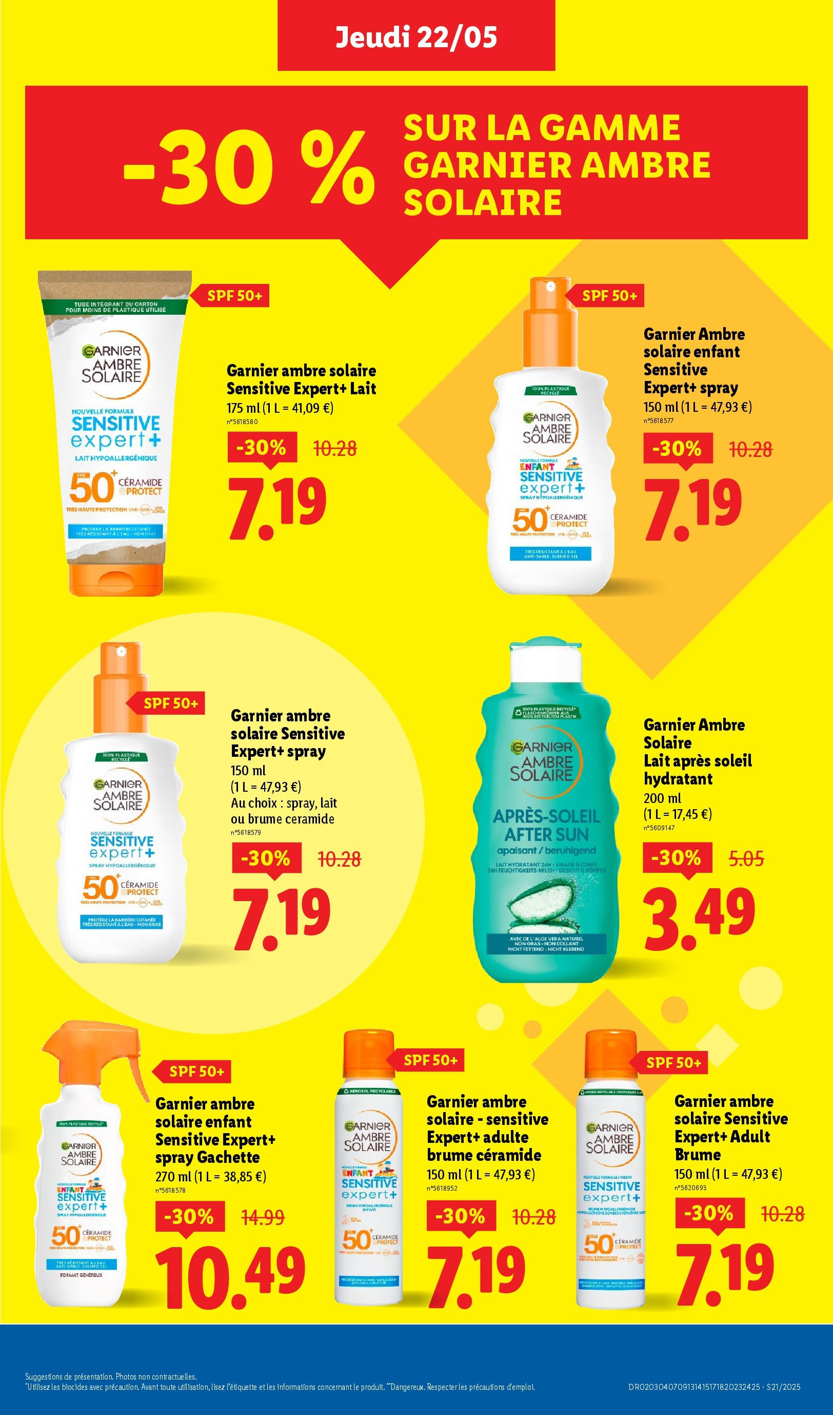 Catalogue LIDL du 24/05/2025 | Promo prospectus en ligne | Page: 25 | Produits: Lait Catalogue LIDL du 24/05/2025 | Promo prospectus en ligne | Page: 25 | Produits: Lait