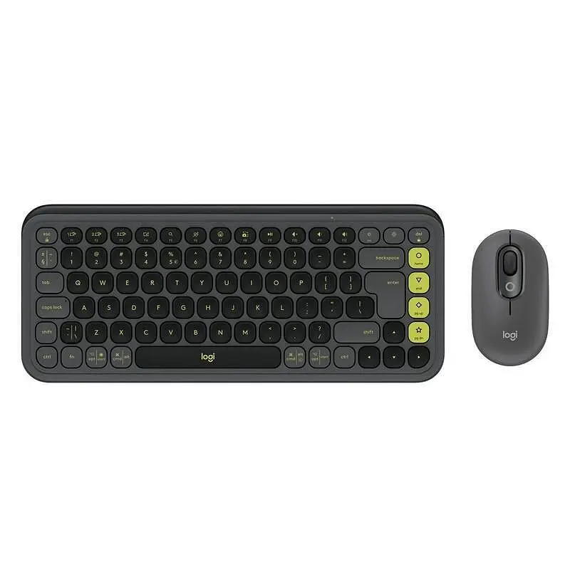 Клавиатура Logitech POP ICON + МИШКА - GRAPHITE 920-013140