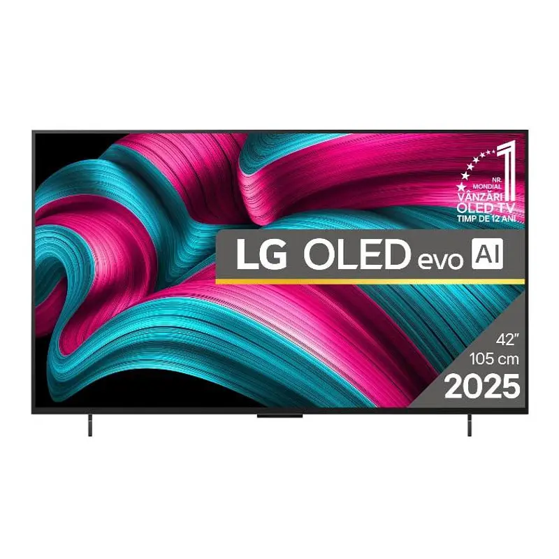 Телевизор LG OLED42C51LA , OLED , 42 inch, 105 см, 3840x2160 UHD-4K , Smart TV