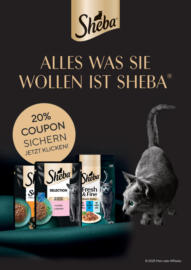 SHEBA - jetzt 20% Coupon sichern!