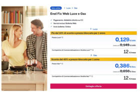 Enel Fix Dual Web Luce e Gas